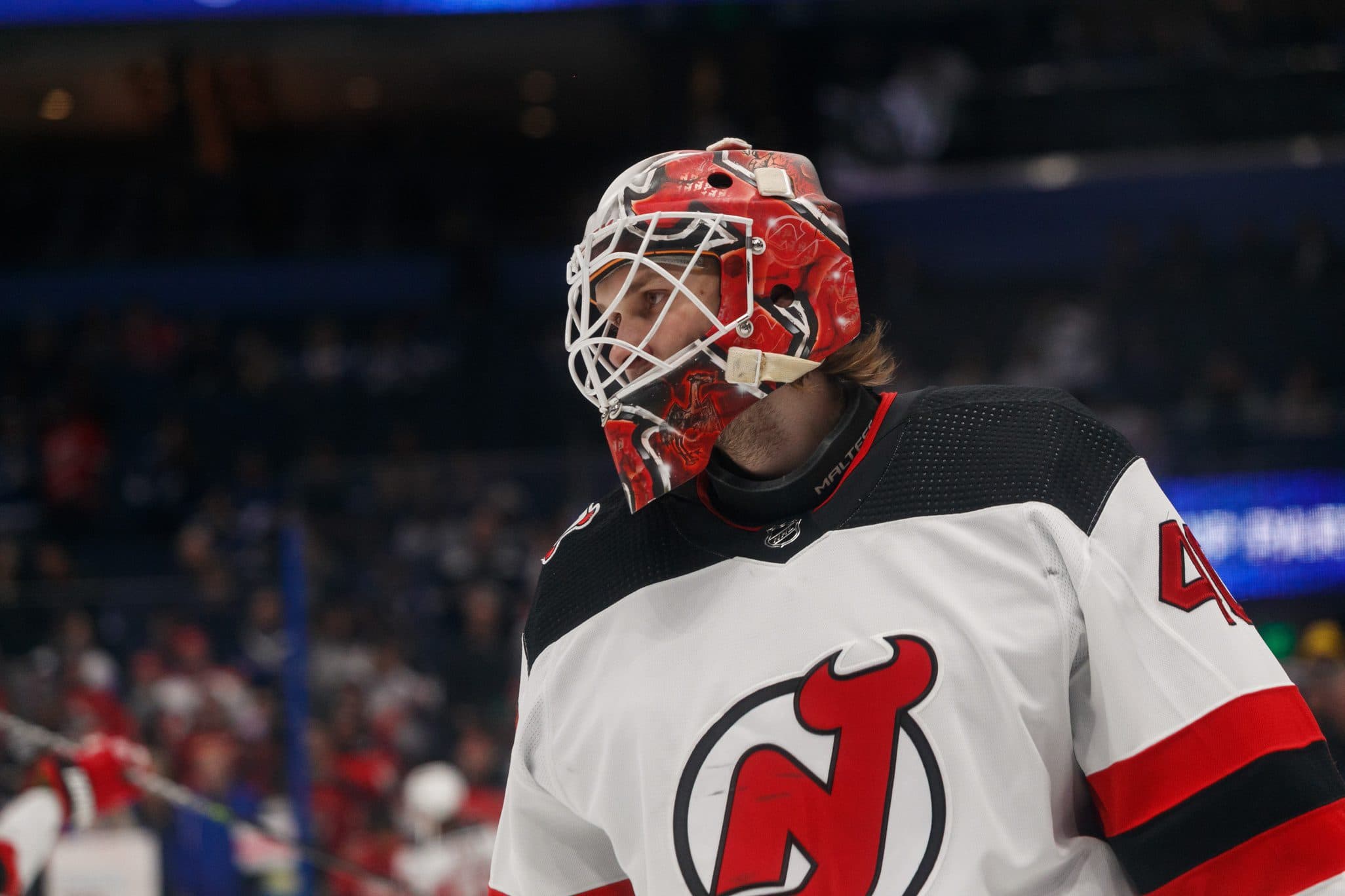 Akira Schmid projected to start for New Jersey Devils in Game 3