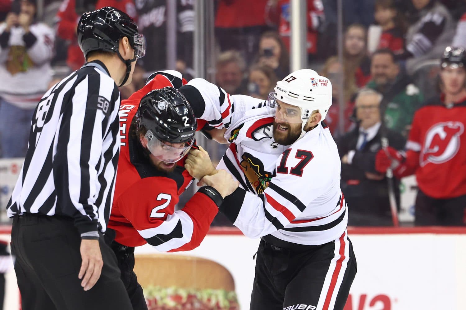Chicago Blackhawks’ Nick Foligno left game vs. Devils early with injury