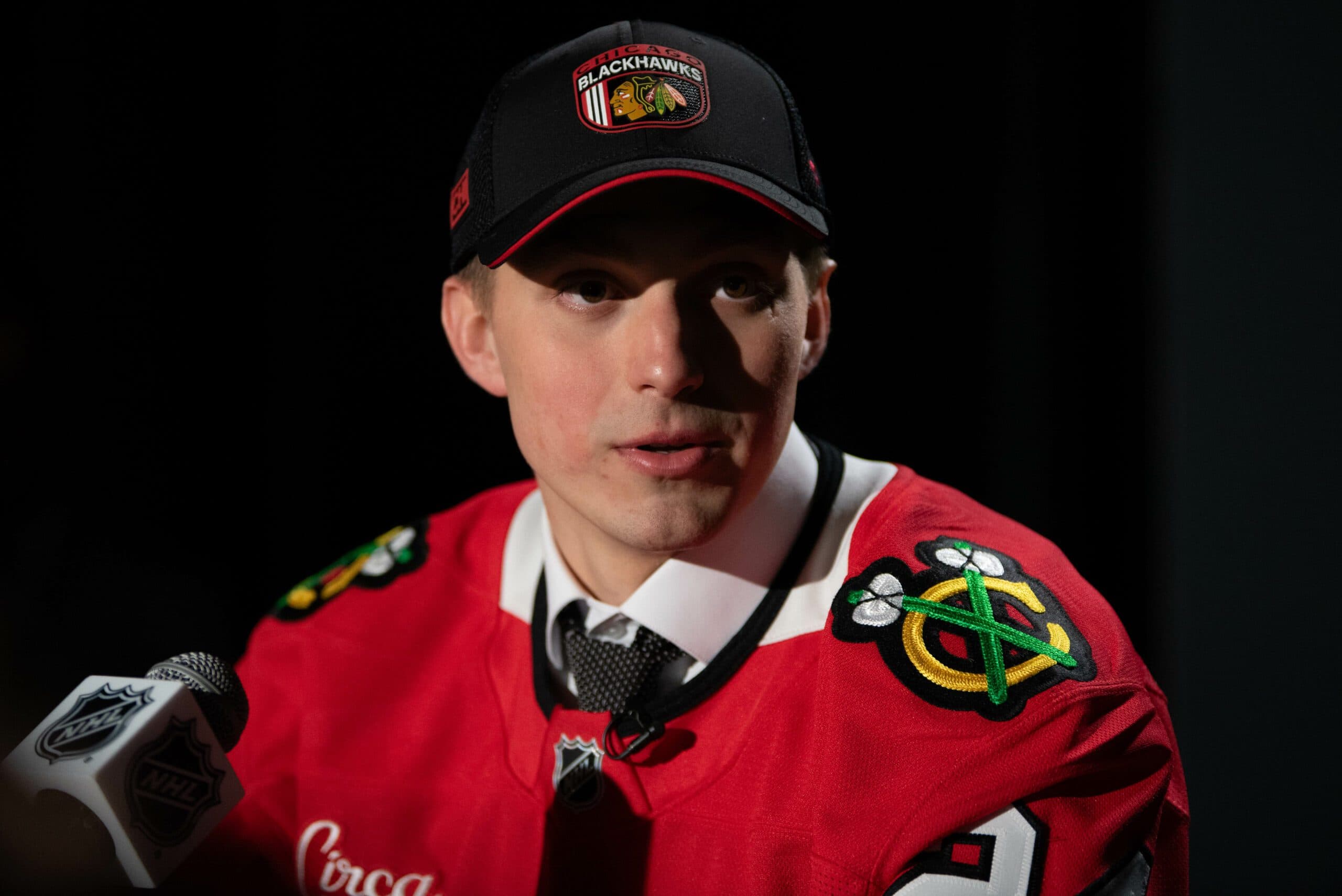 Blackhawks call up Artyom Levshunov from AHL