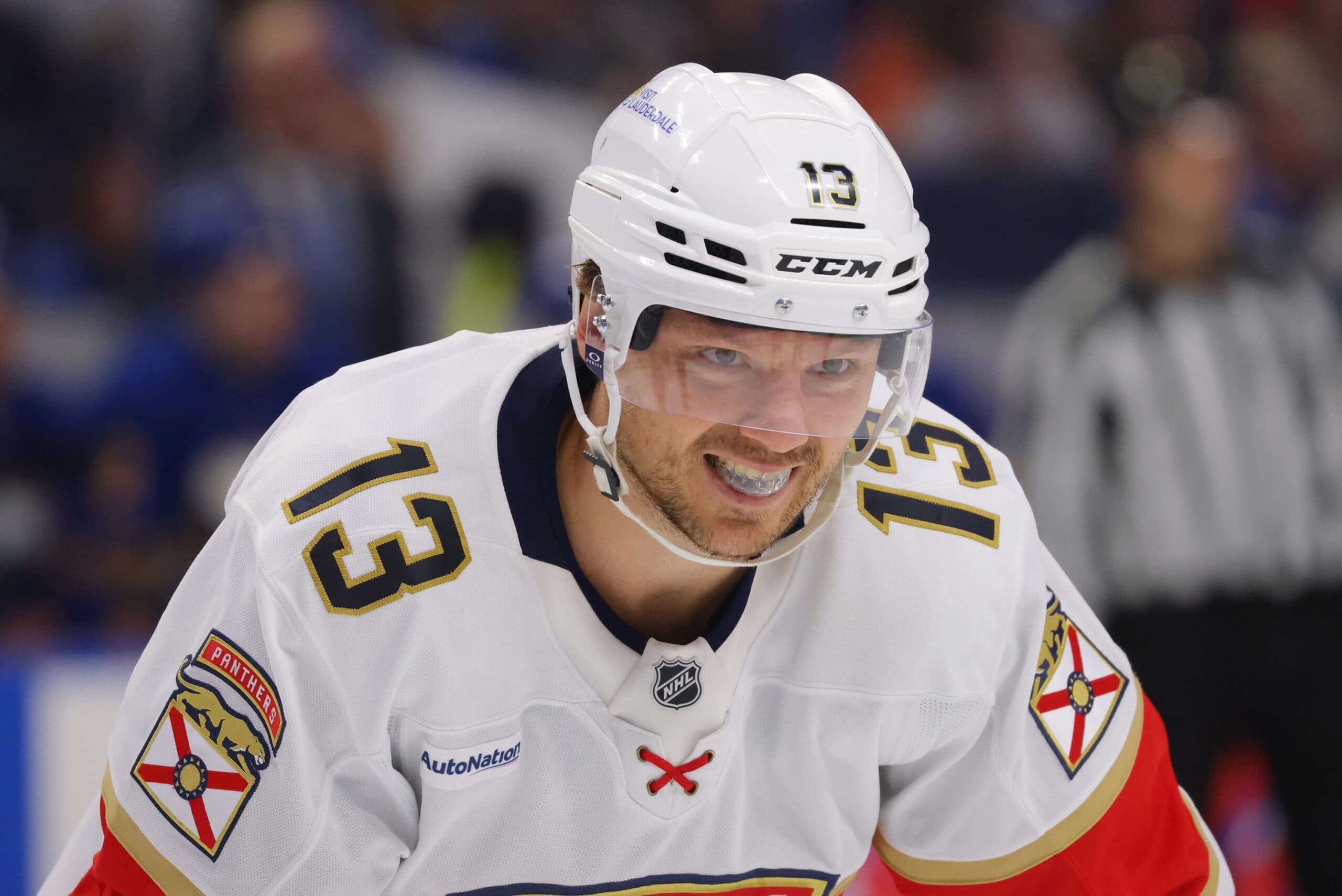 Panthers’ Sam Reinhart to miss Game 3 with lower-body injury