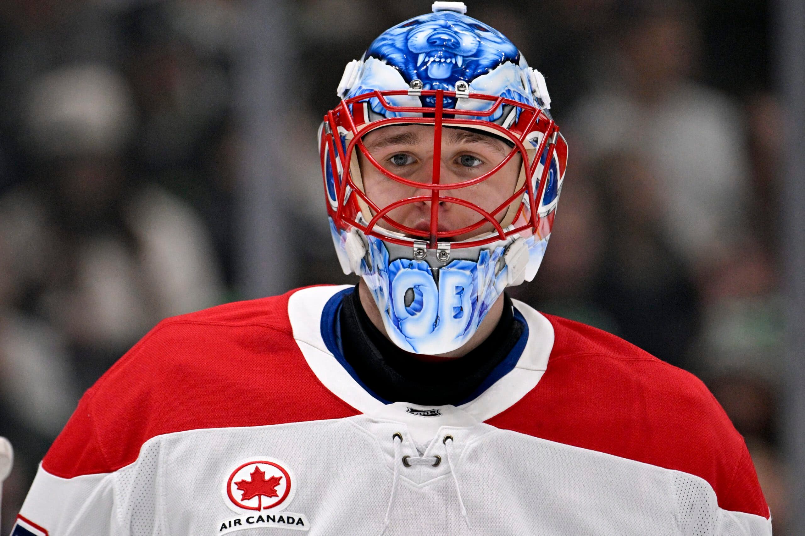 Canadiens sign Jakub Dobes to two-year contract extension