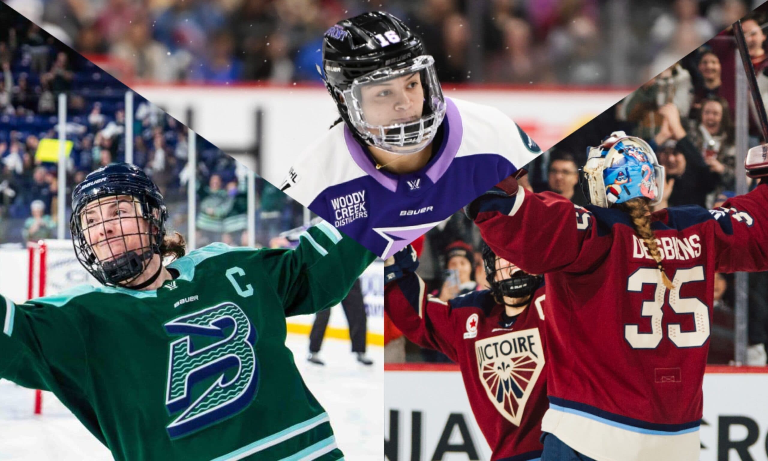 PWHL Players of the Week: Knight, Jaques and Desbiens lead their teams in playoff races