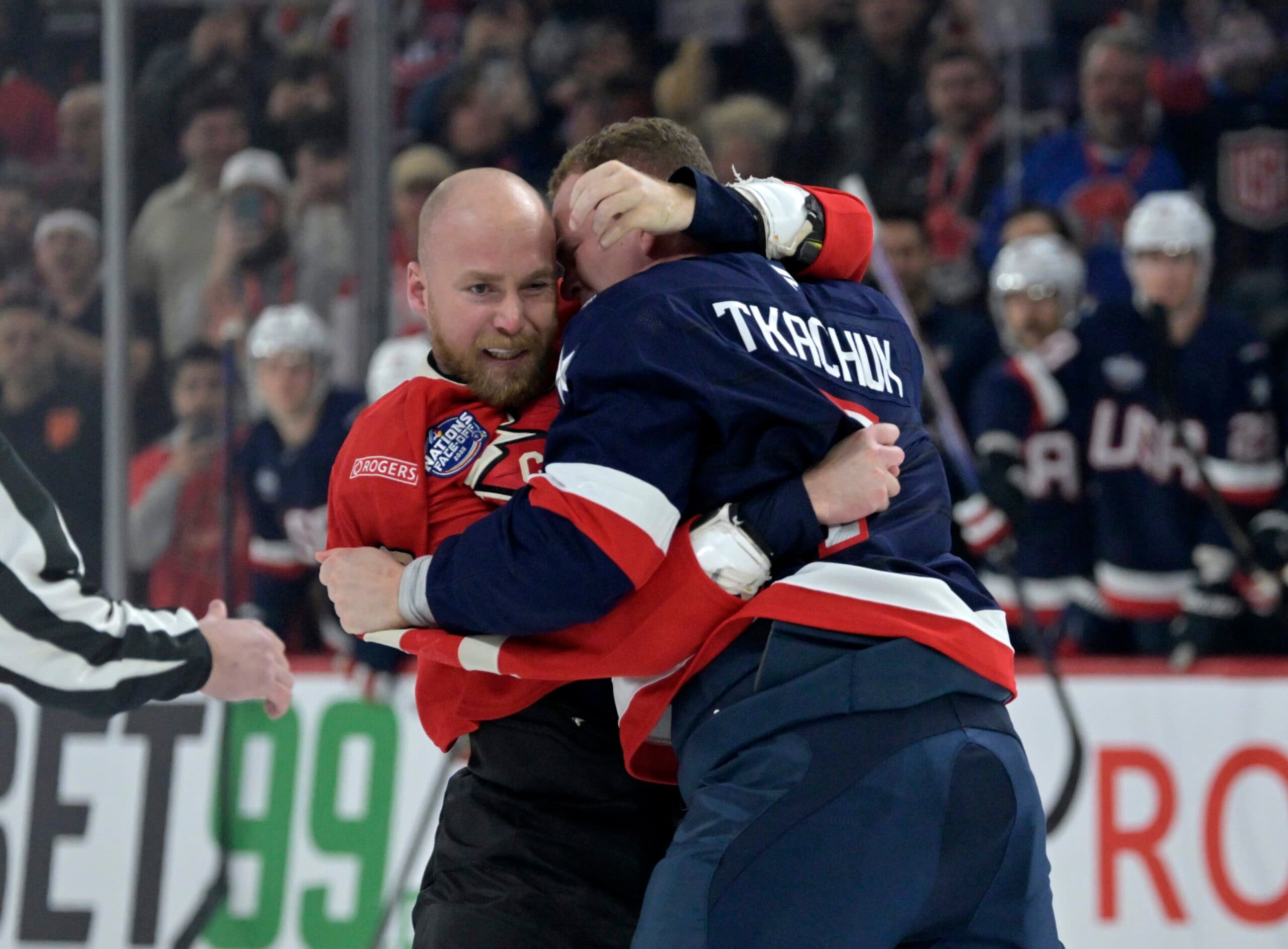 Sam Bennett and Brady Tkachuk