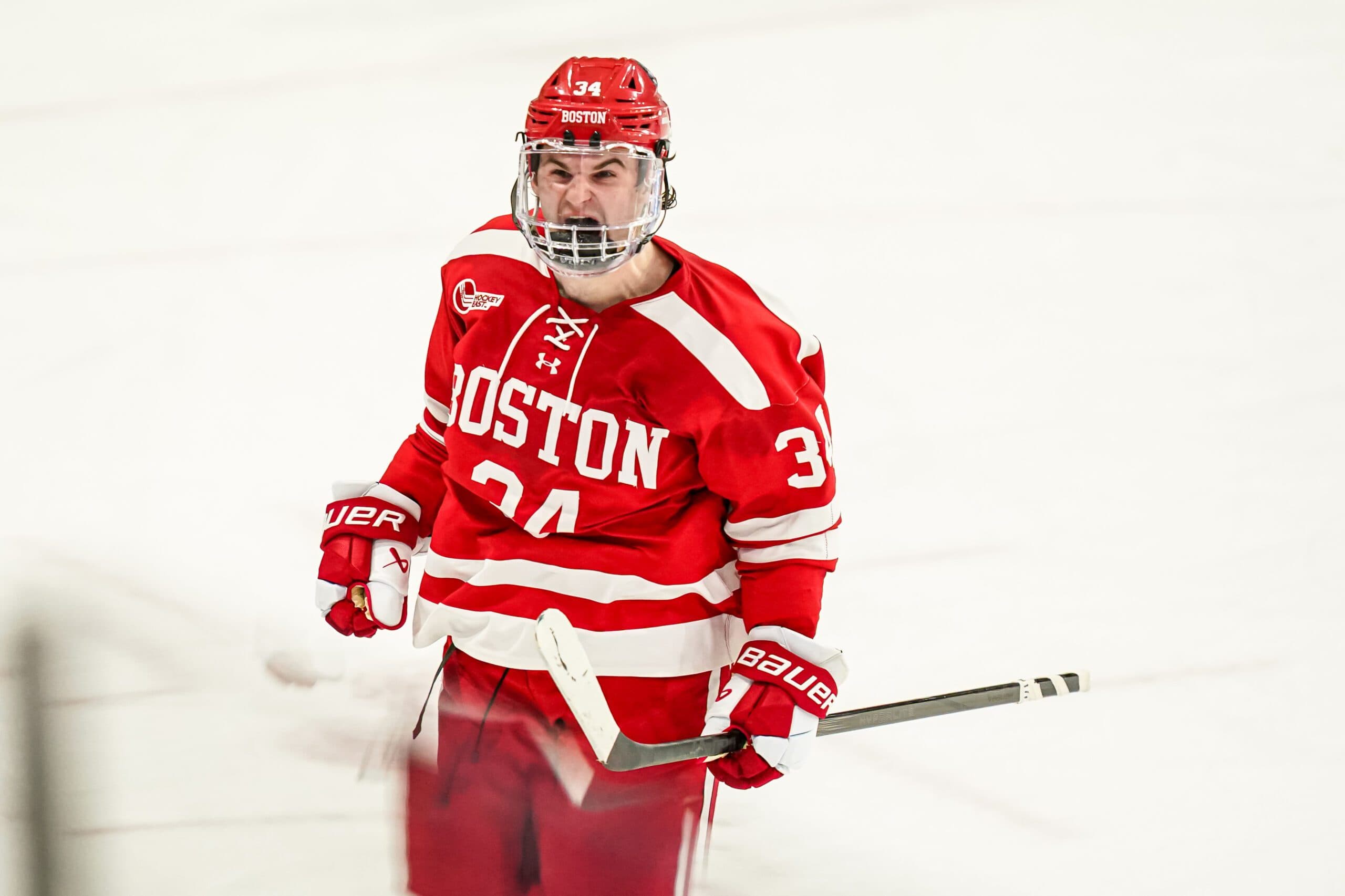 2025 NCAA Men’s Hockey Tournament: Islanders’ Cole Eiserman, Kings’ Hampton Slukynsky highlight standouts from Day 1