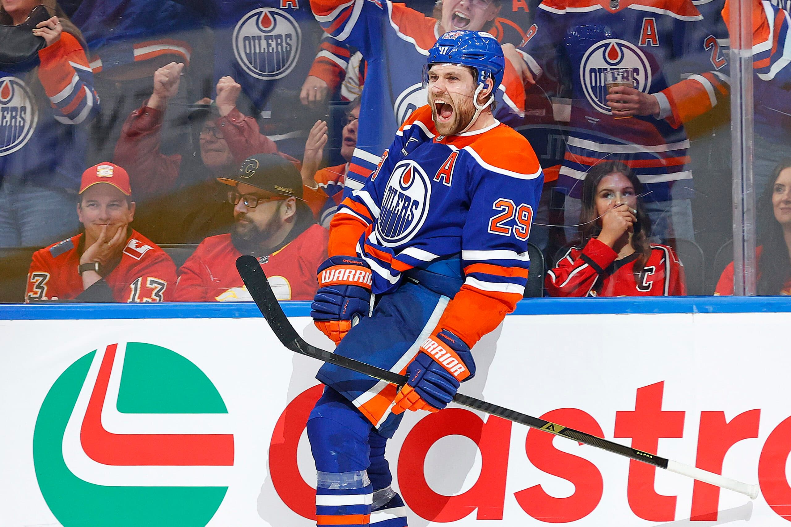 Edmonton Oilers center Leon Draisaitl