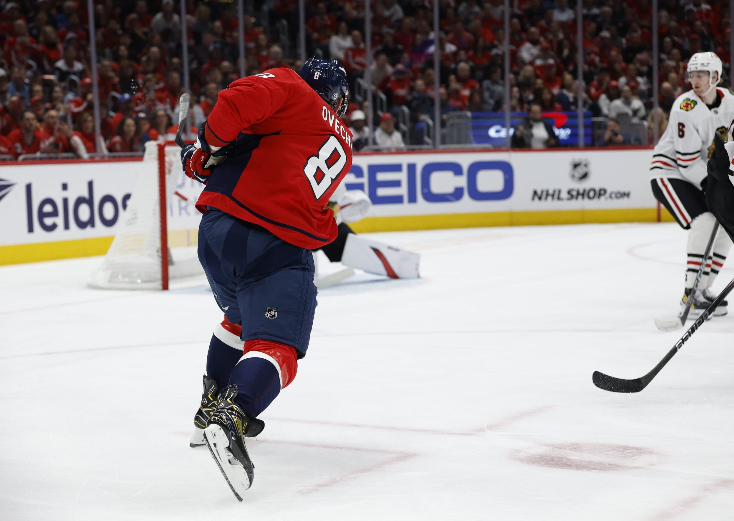 WATCH: Capitals’ Ovechkin scores goal No. 894, ties Gretzky’s NHL record 