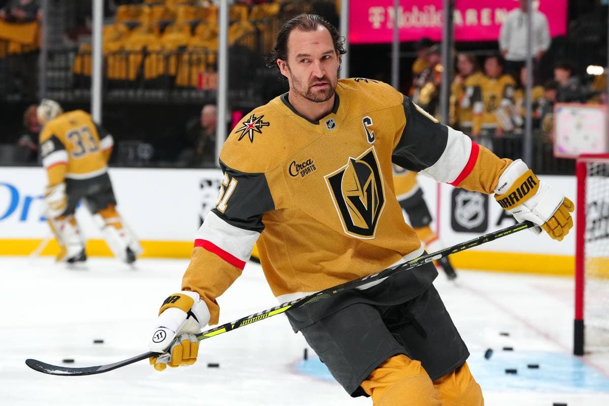 Golden Knights’ Mark Stone leaves Game 3 vs. Oilers with upper-body injury