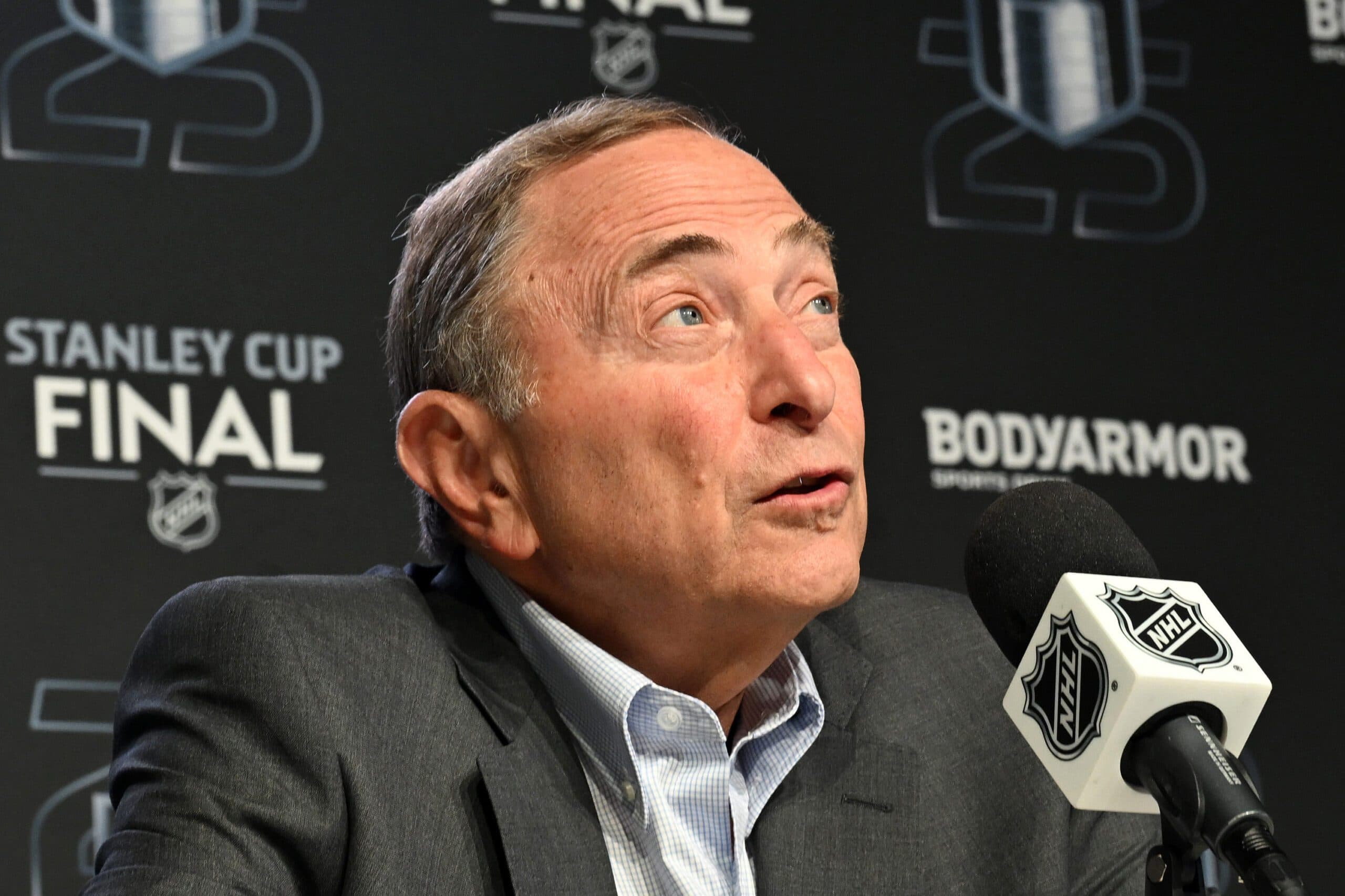 NHL commissioner Gary Gettman