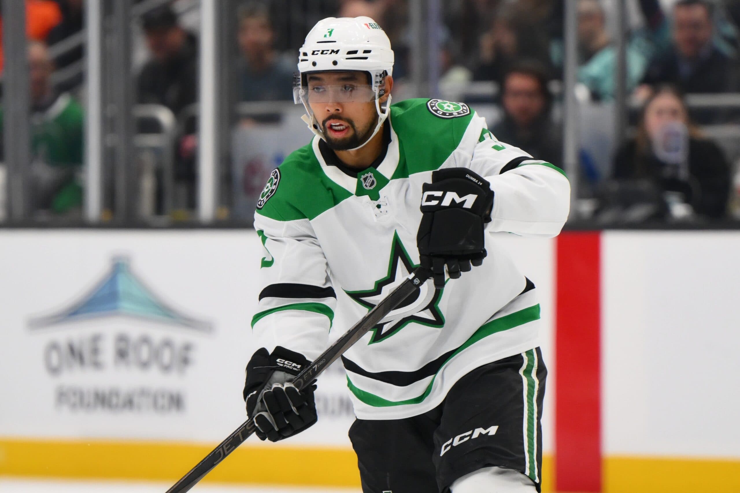 Penguins acquire Mathew Dumba, 2028 pick, from Stars for Vladislav Kolyachonok
