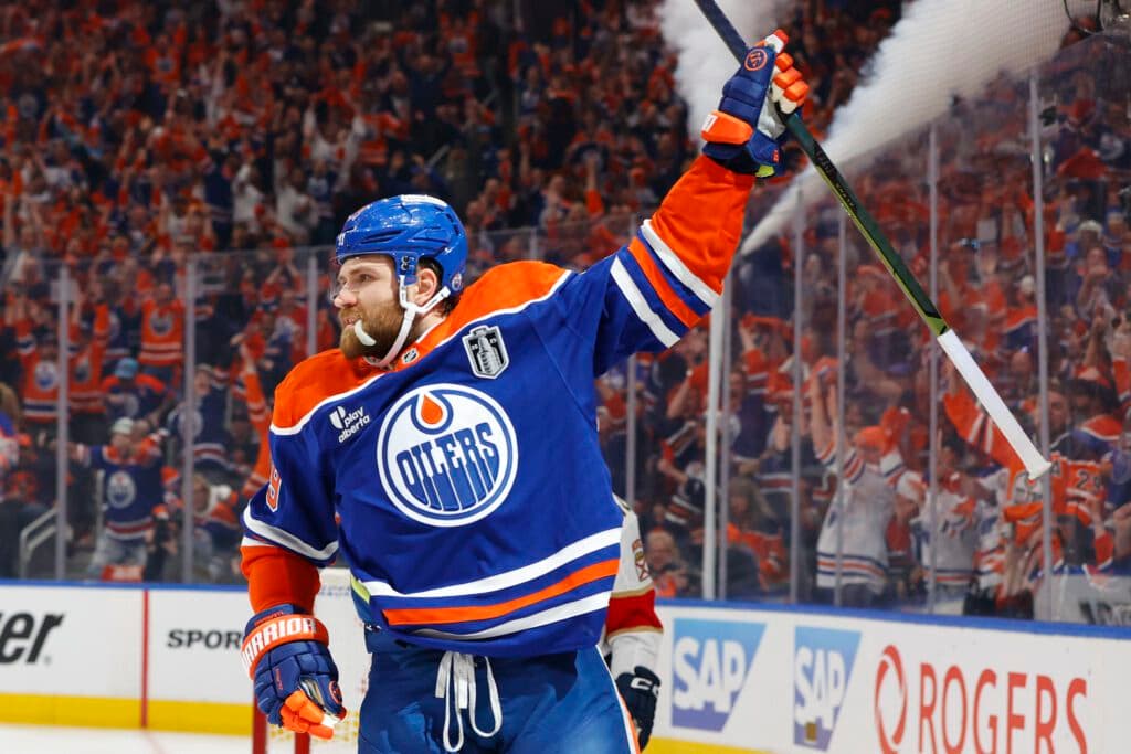 Edmonton Oilers center Leon Draisaitl
