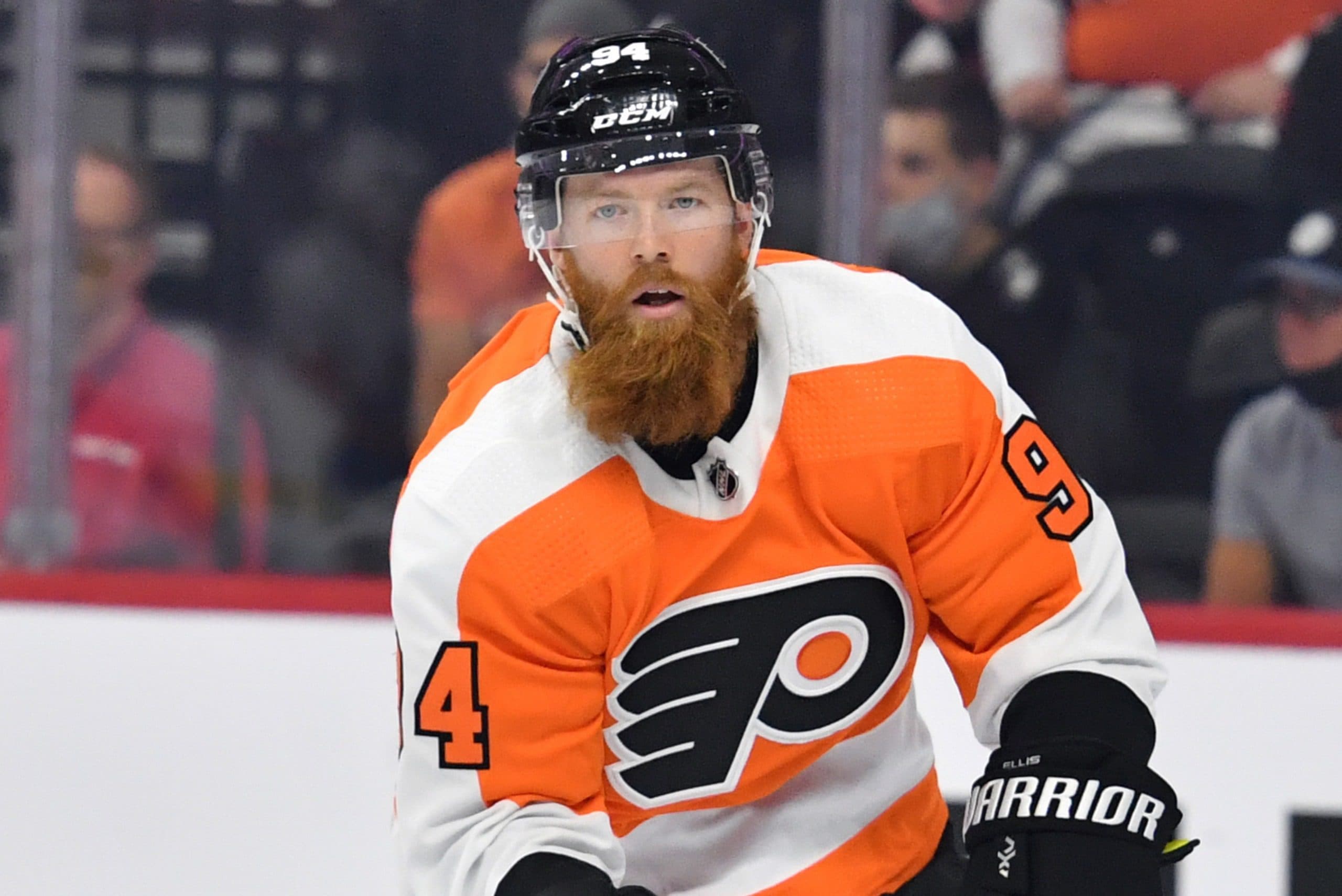 Flyers trade Ryan Ellis, pick to Sharks for Carl Grundstrom, Artem Guryev