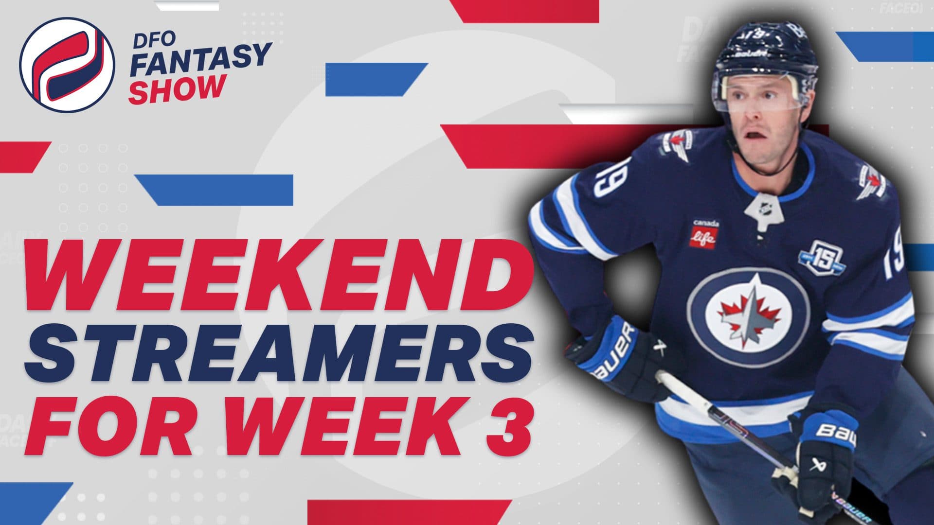 DFO Fantasy Show – Fantasy Hockey Week 3: Weekend Streaming Targets