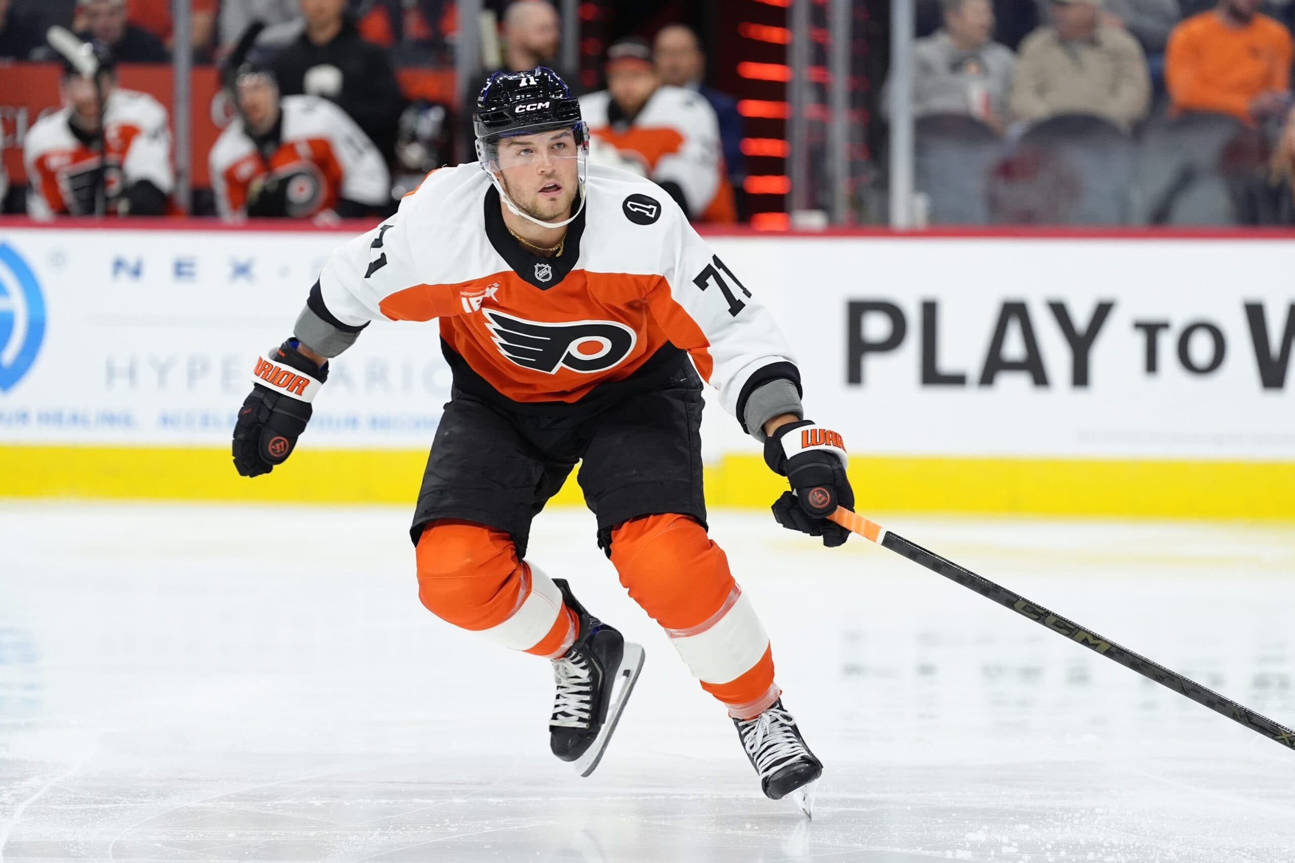 Flyers’ Tyson Foerster to return after 49-game absence