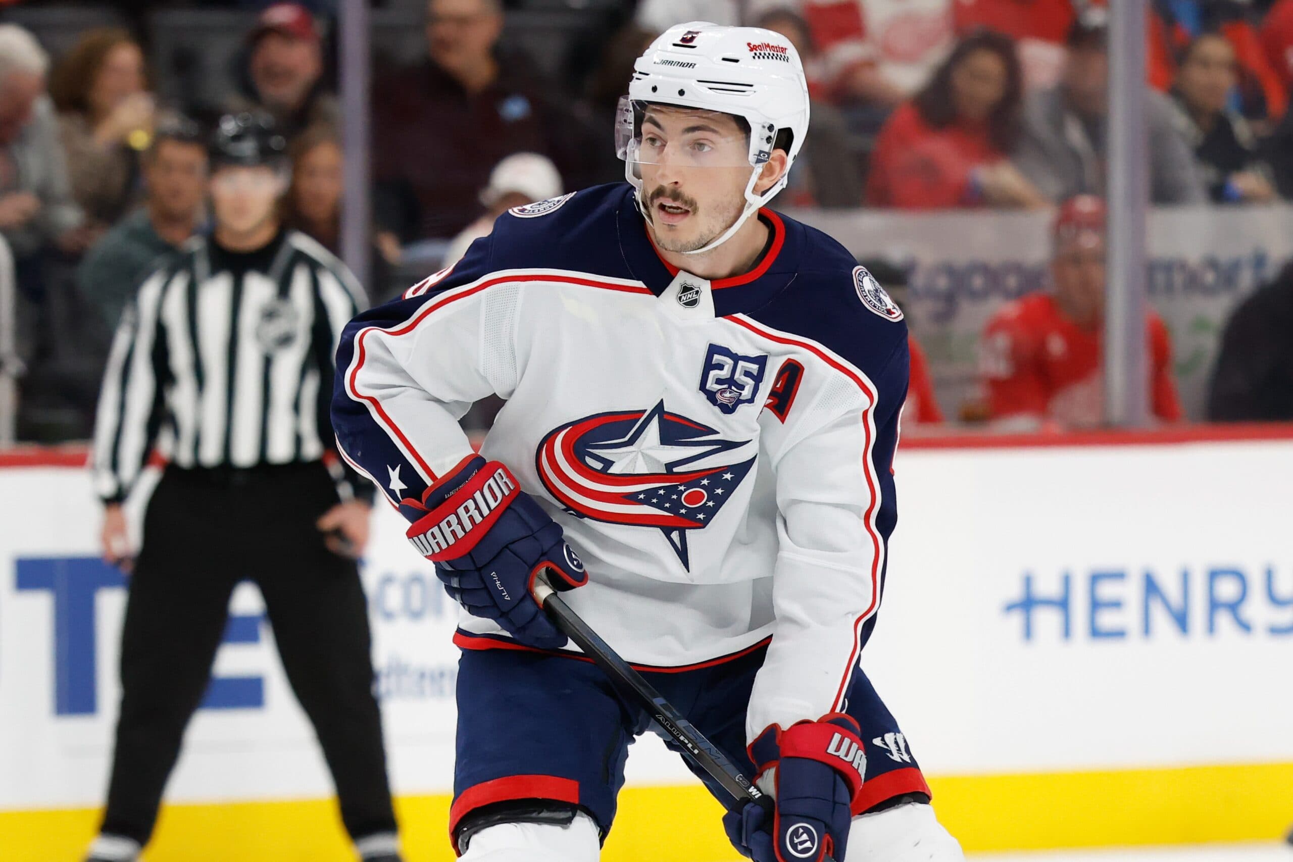 Blue Jackets’ Zach Werenski avoids serious injury after blocking shot from Troy Terry