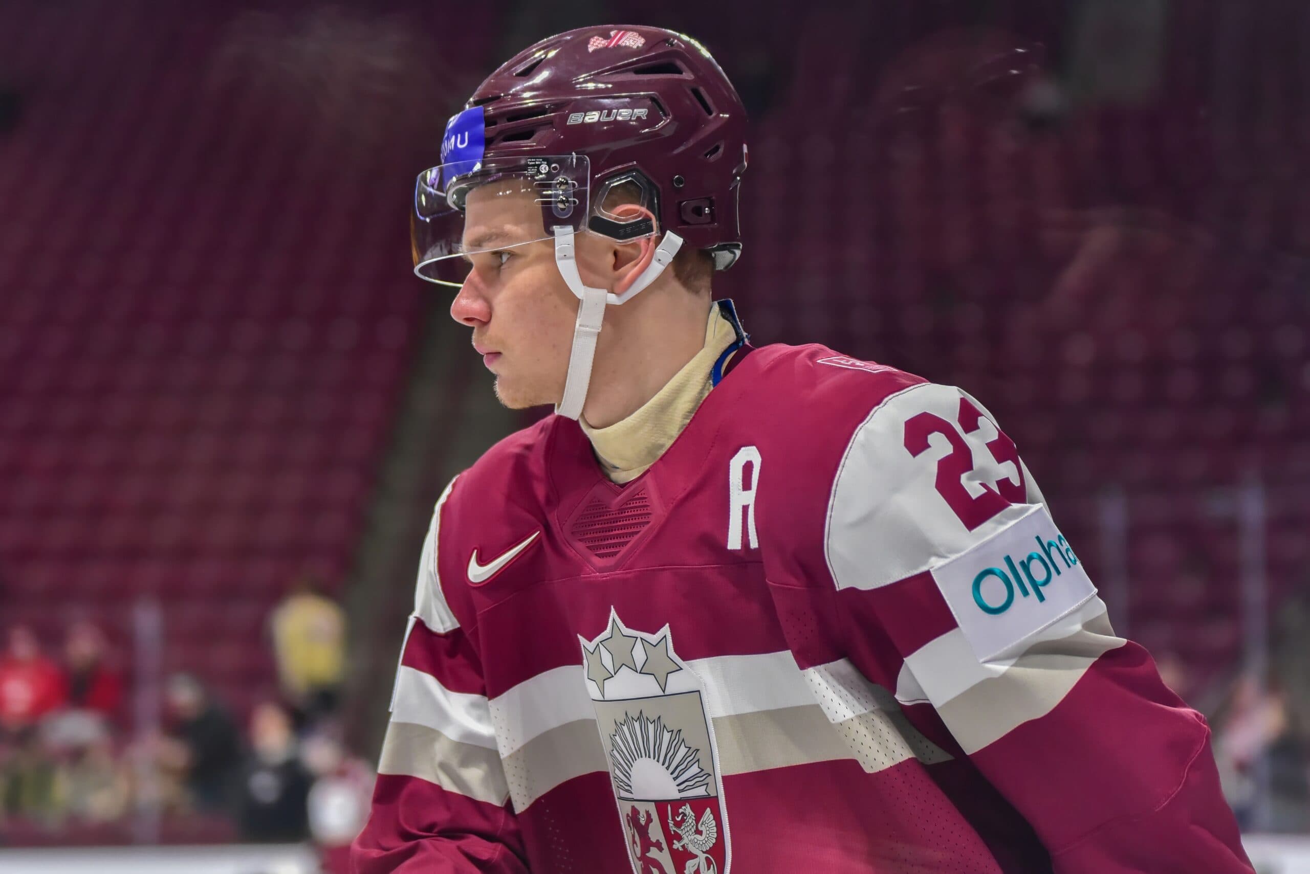 Meet Alberts Smits, the no-nonsense top NHL prospect from Latvia