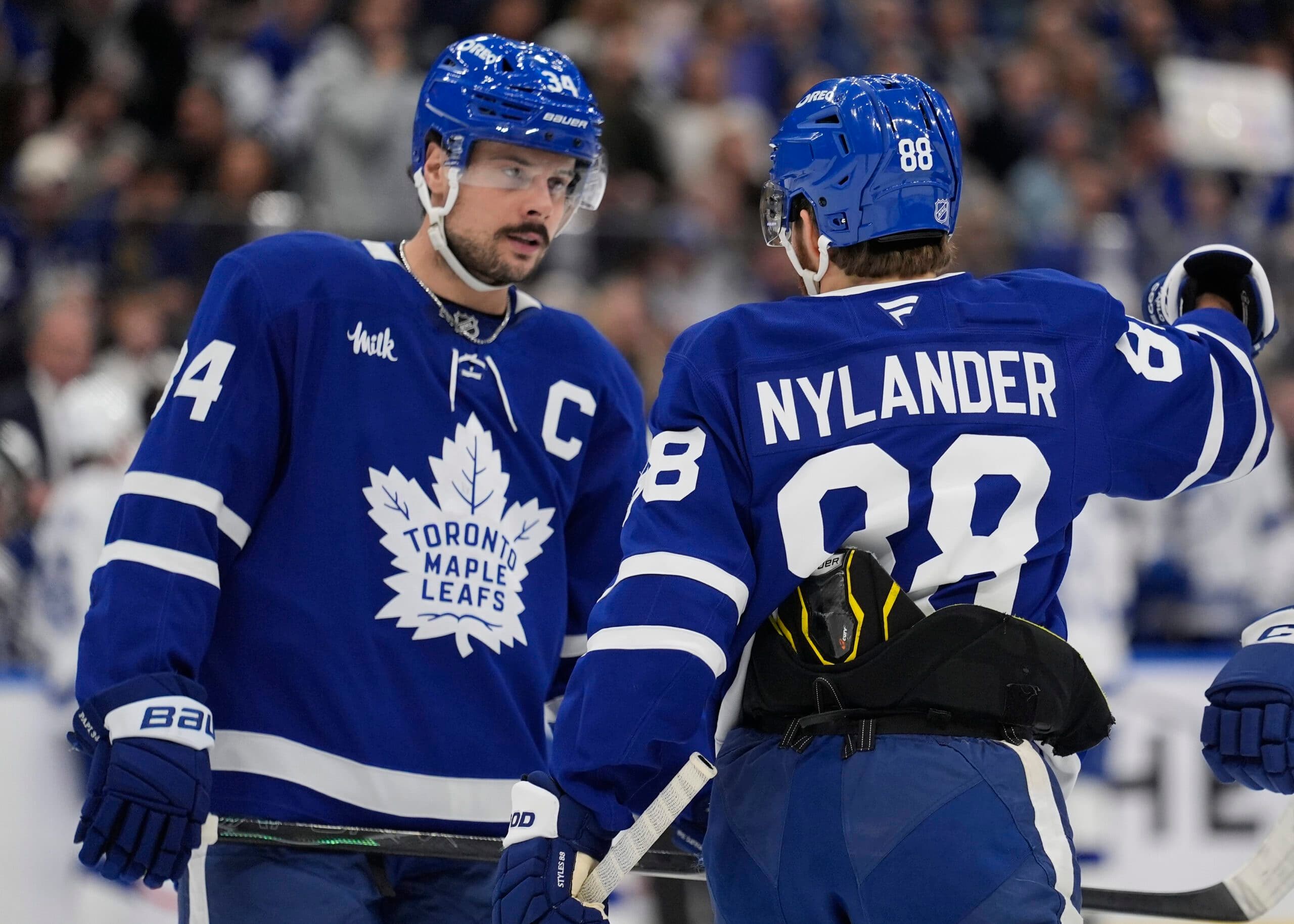 The Leafs have won five of their last seven games.