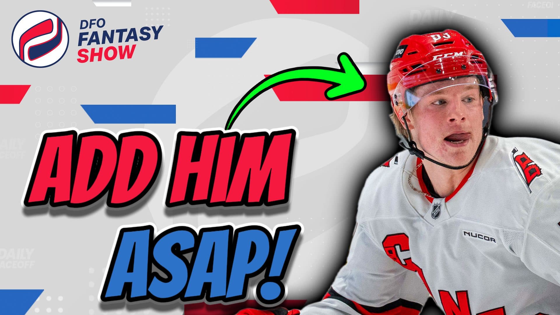 DFO Fantasy Show – Fantasy Hockey Week 13 Preview: Strength of Schedule & Streaming Targets