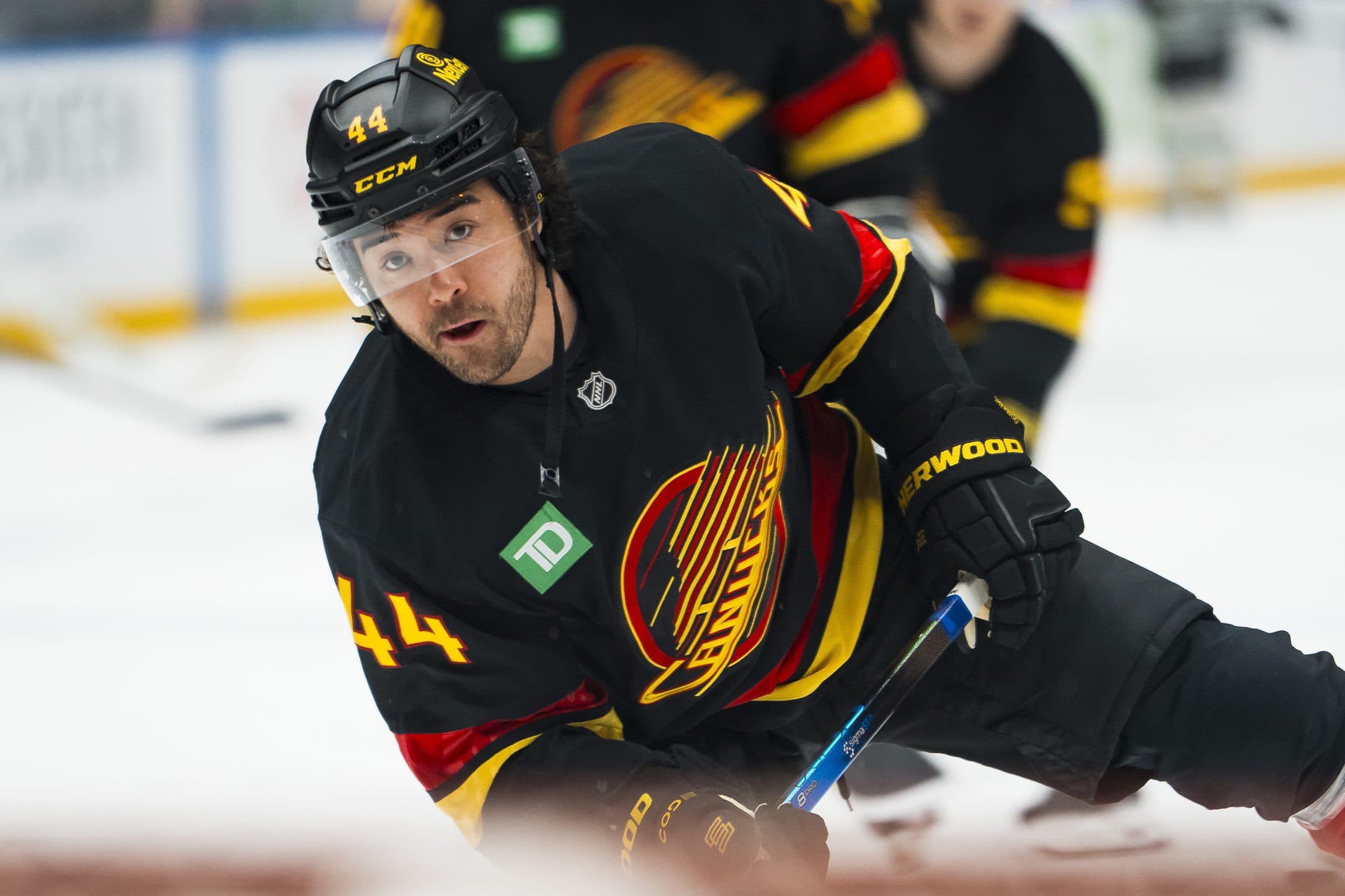 Canucks trade Kiefer Sherwood to Sharks for Clayton, two picks