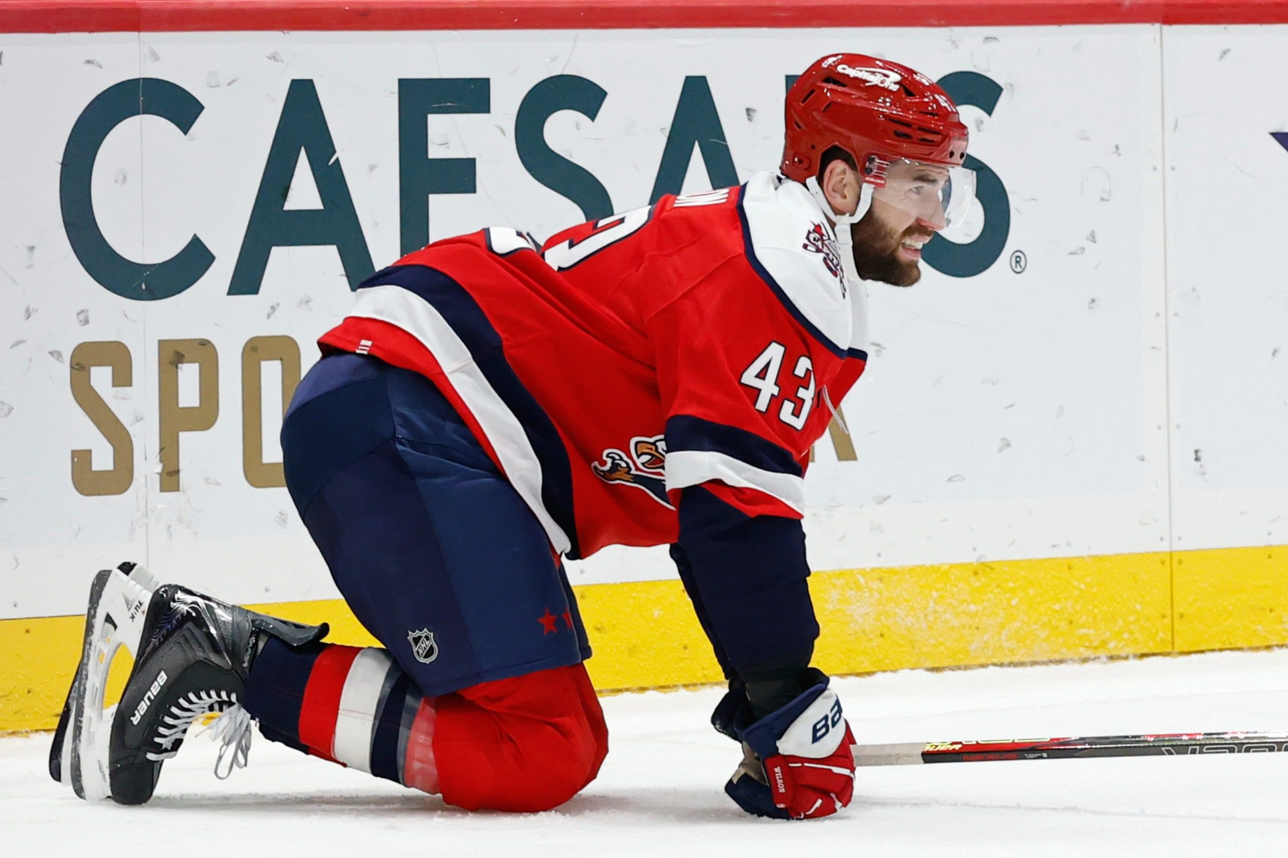 Capitals’ Tom Wilson a game-time decision against Canucks after missing eight games