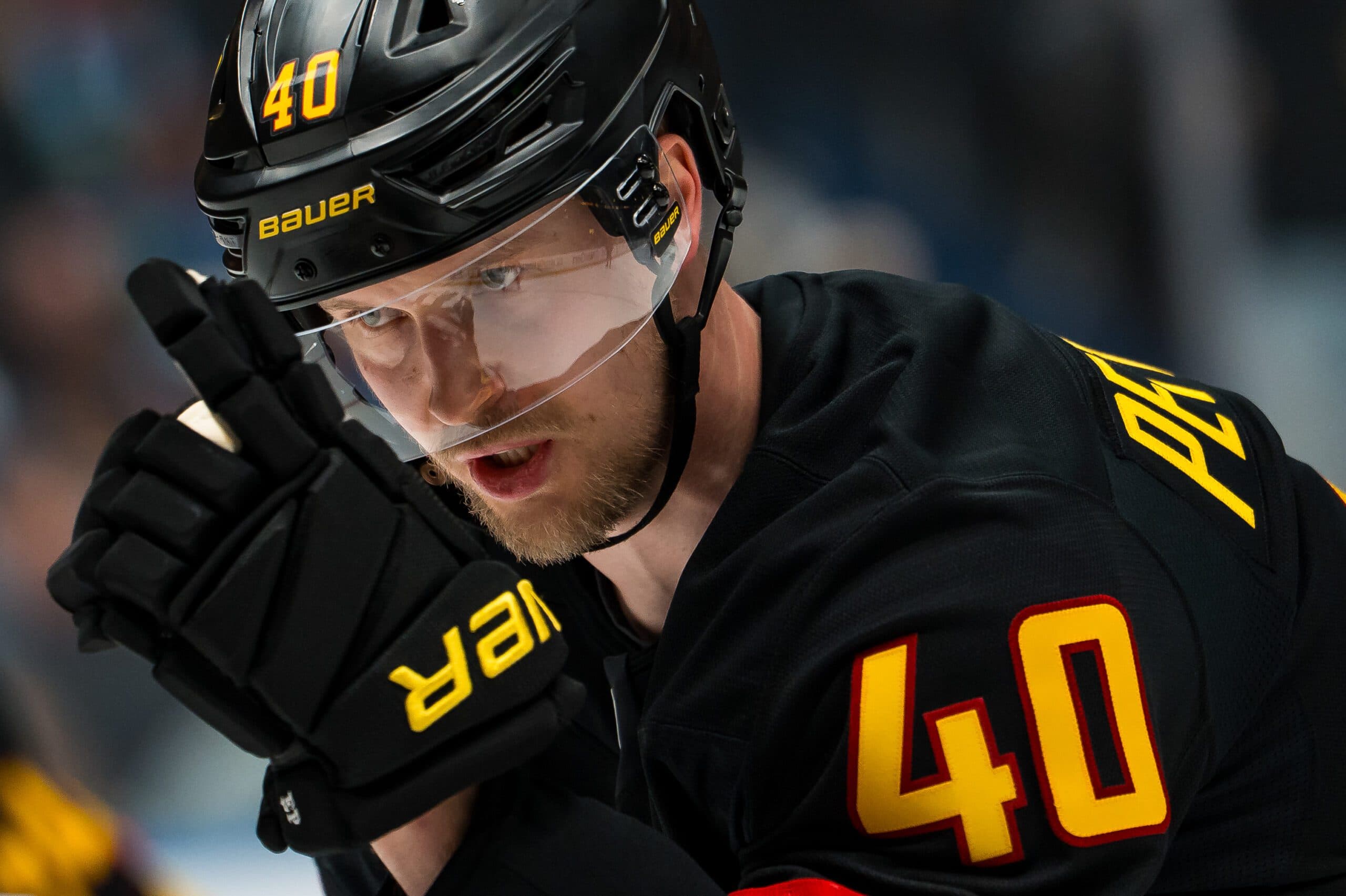 Vancouver Canucks center Elias Pettersson