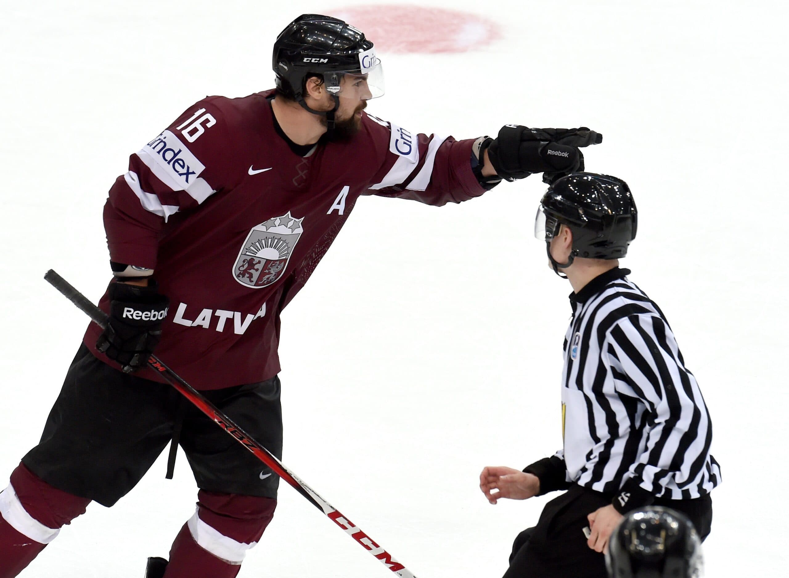 Former NHLer Daugavins named captain of Latvia’s men’s Olympic hockey team