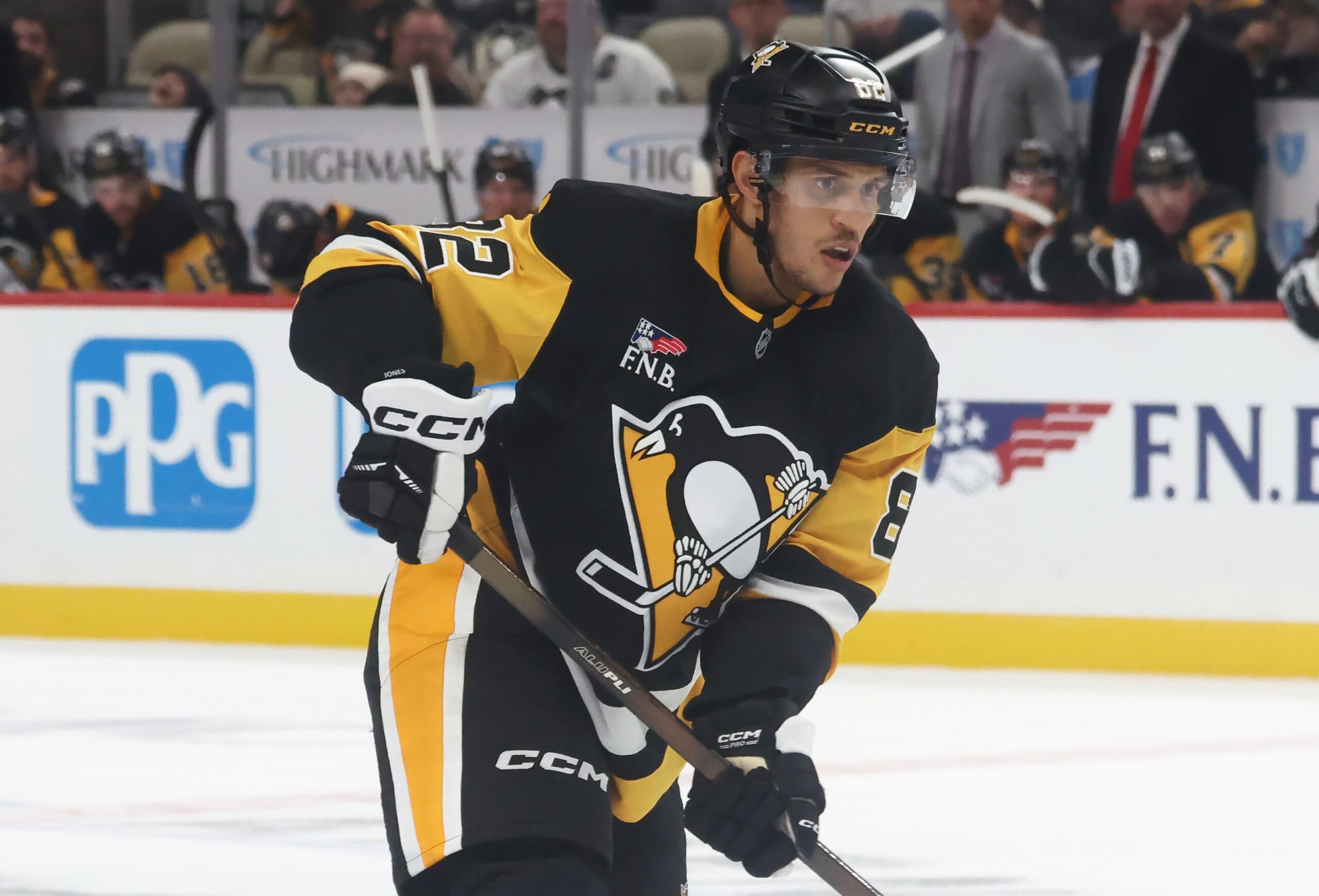 Penguins’ Caleb Jones to miss rest of 2025-26 following shoulder surgery