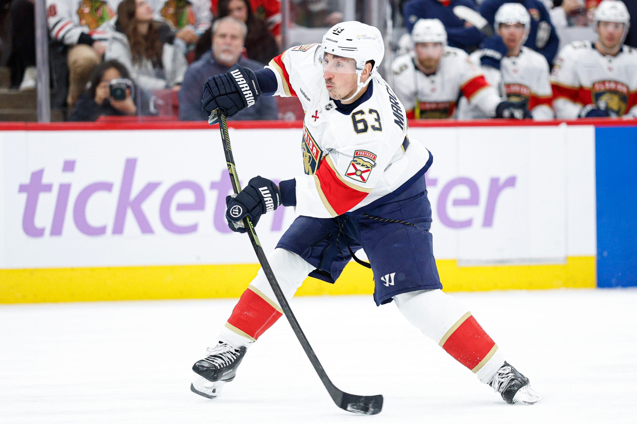 Panthers’ Marchand to miss game against Bruins; Bennett set to return 