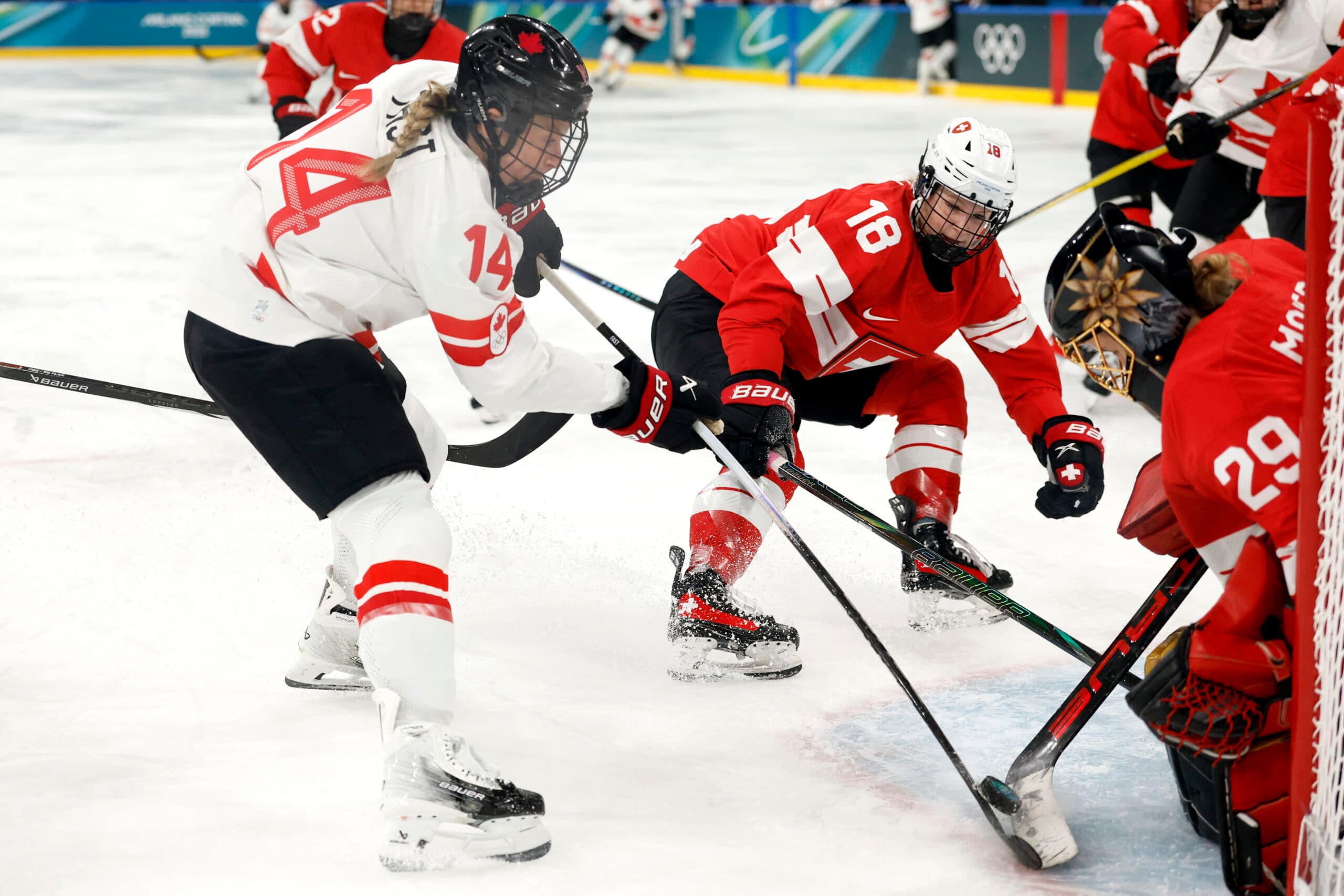 2026 Olympic Women’s Hockey: Top standouts from Switzerland vs. Canada