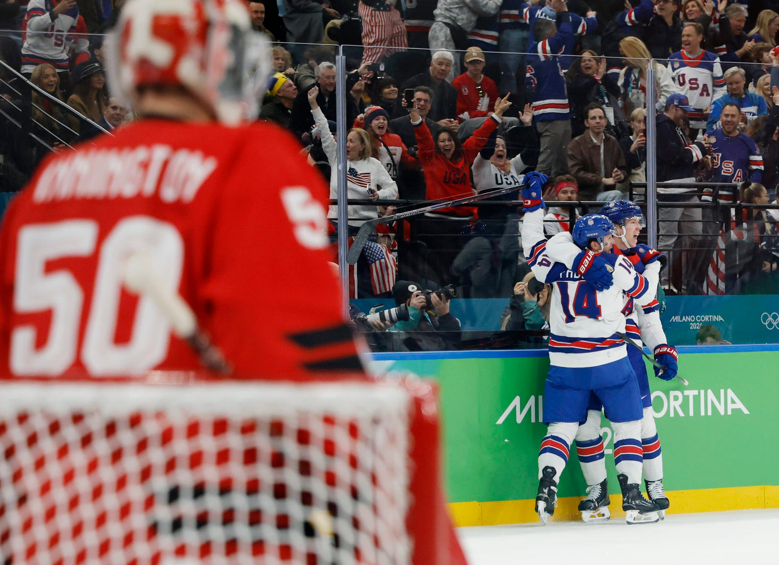 USA defeats Canada for 2026 Olympic men’s hockey gold in overtime