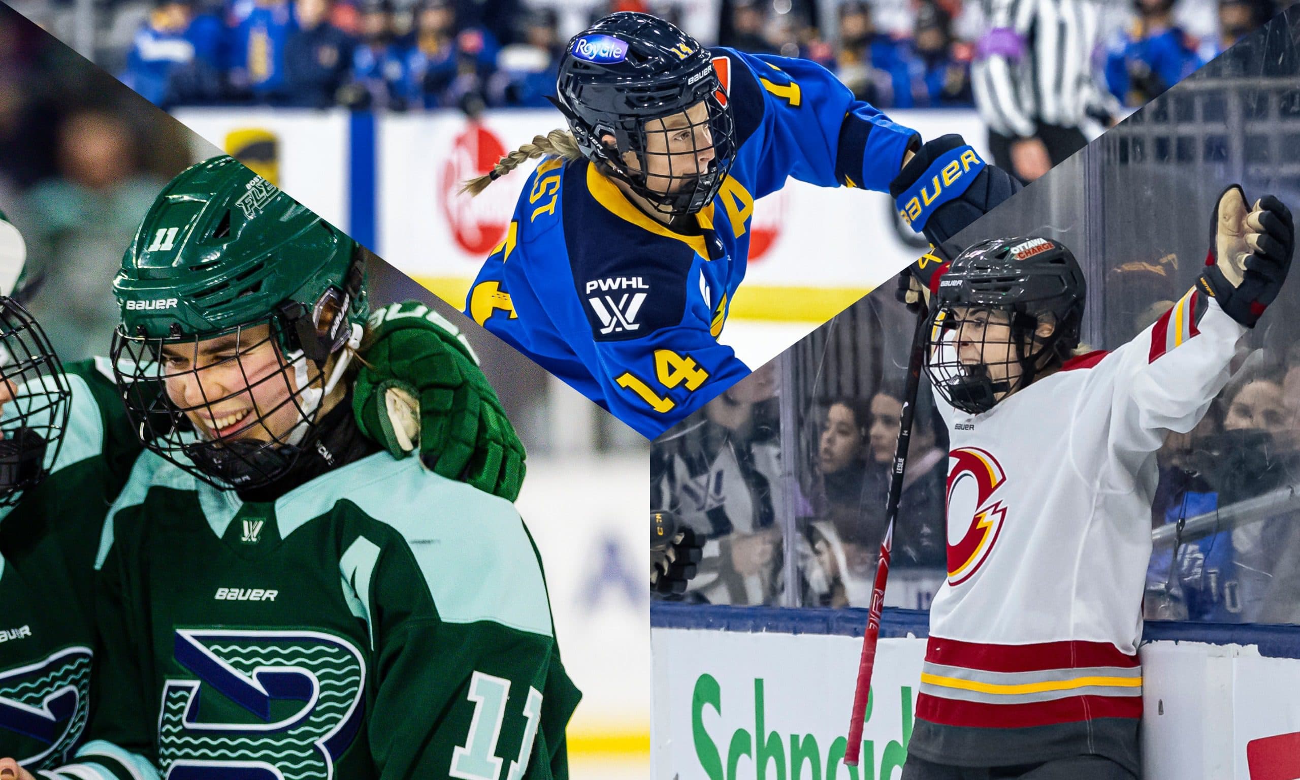 PWHL Players of the Week - Alina Muller, Renata Fast, Rebecca Leslie