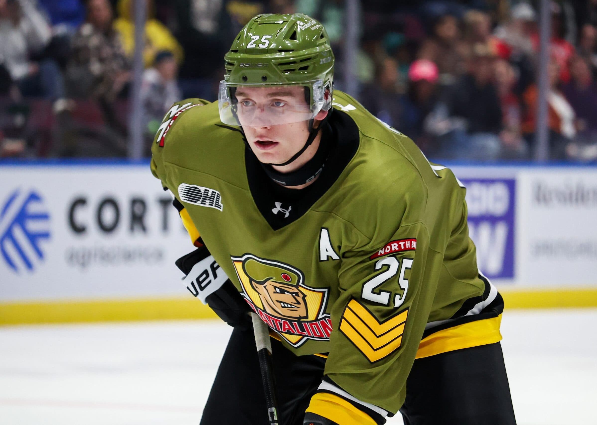 Golden Knights sign Bronson Ride to three-year, entry-level contract