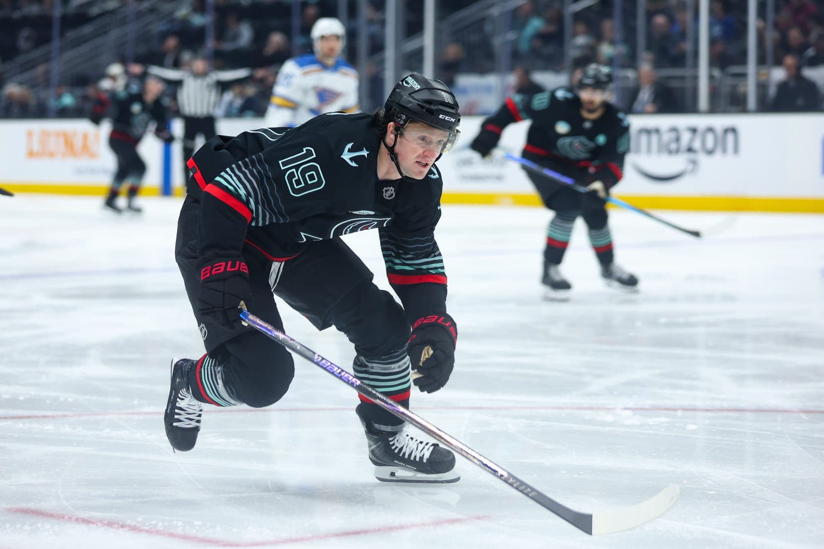 Kraken’s Jared McCann to miss final three games with lower-body injury