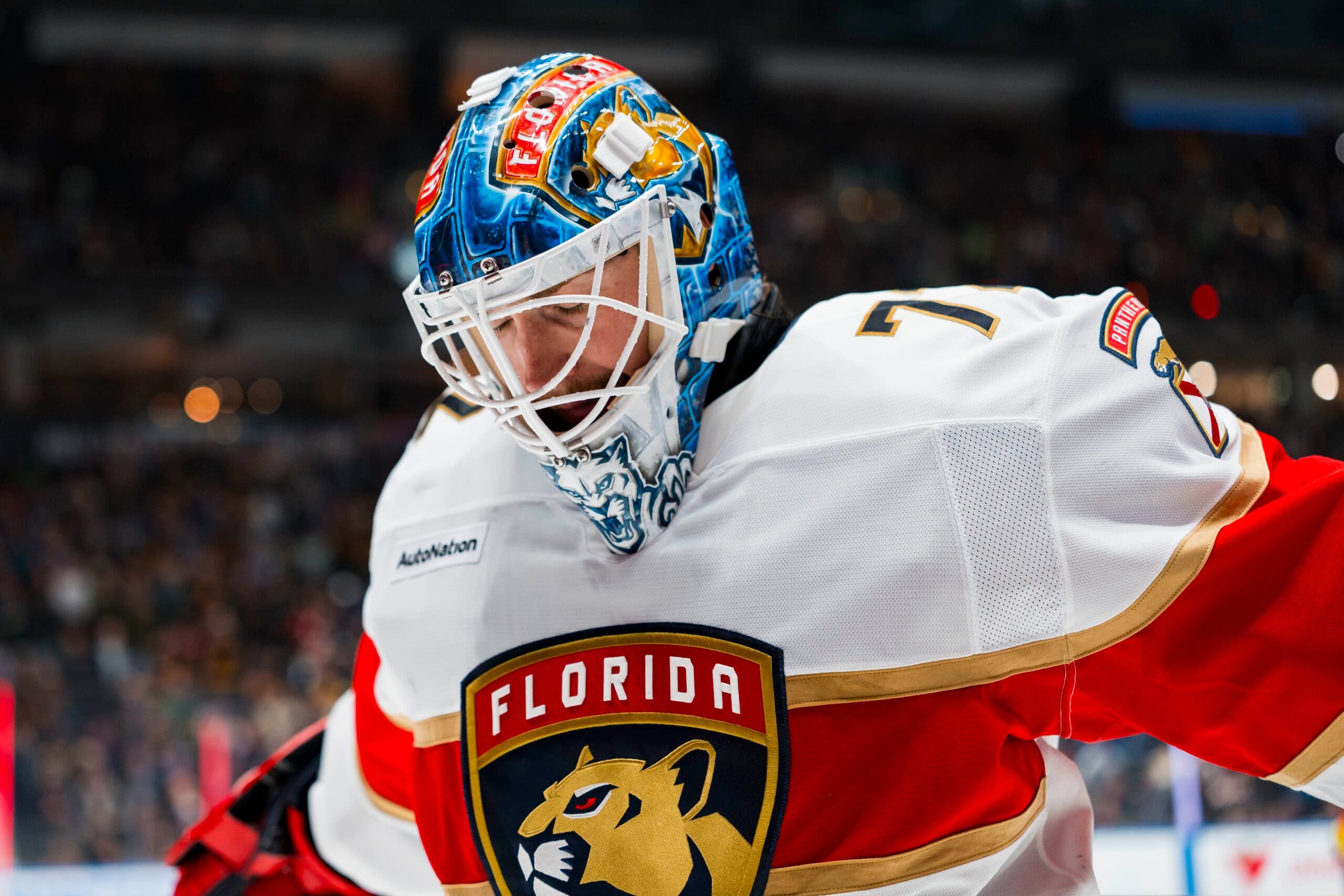 Florida Panthers goaltender Sergei Bobrovsky