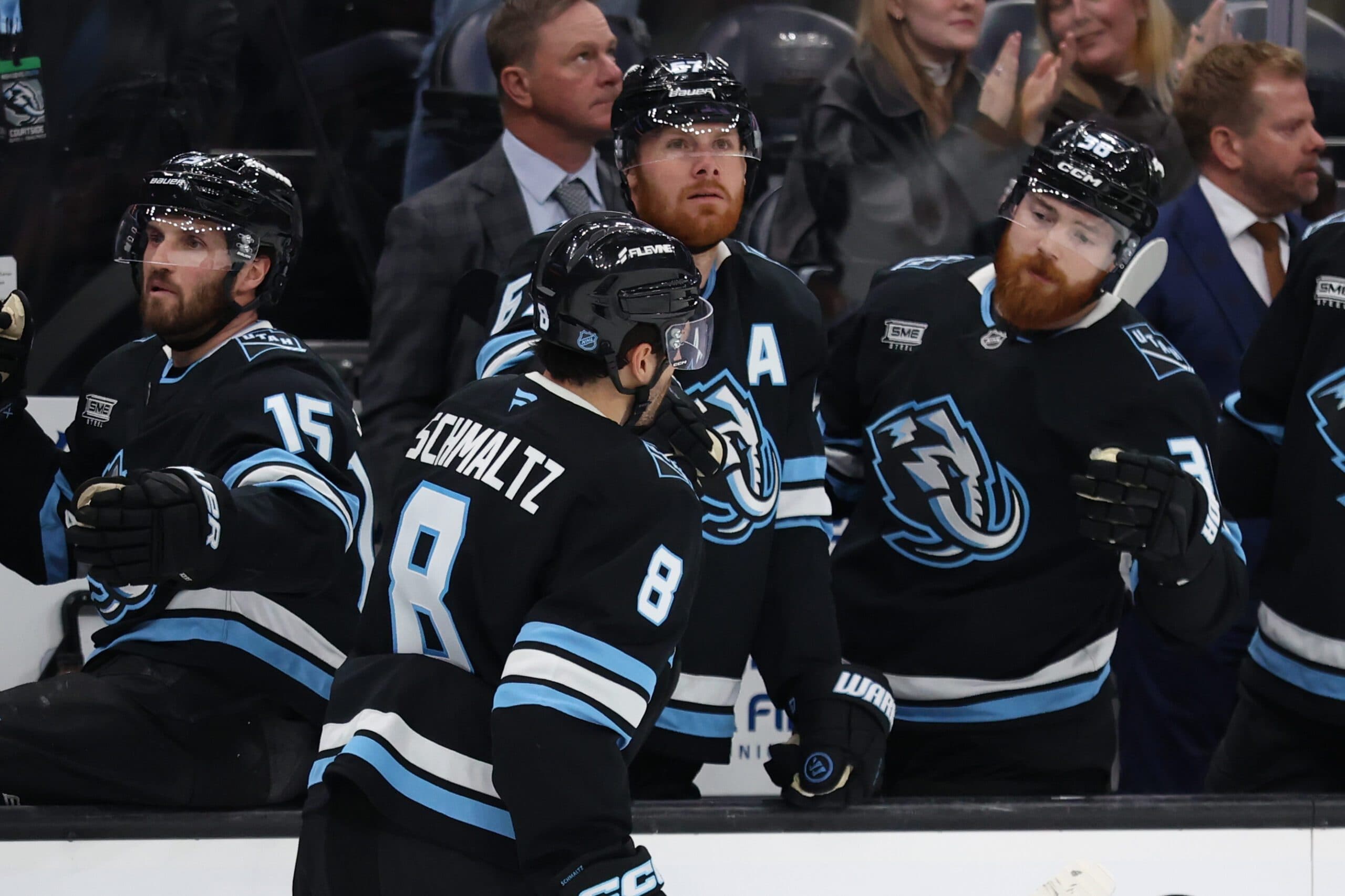 Utah Mammoth forward Nick Schmaltz