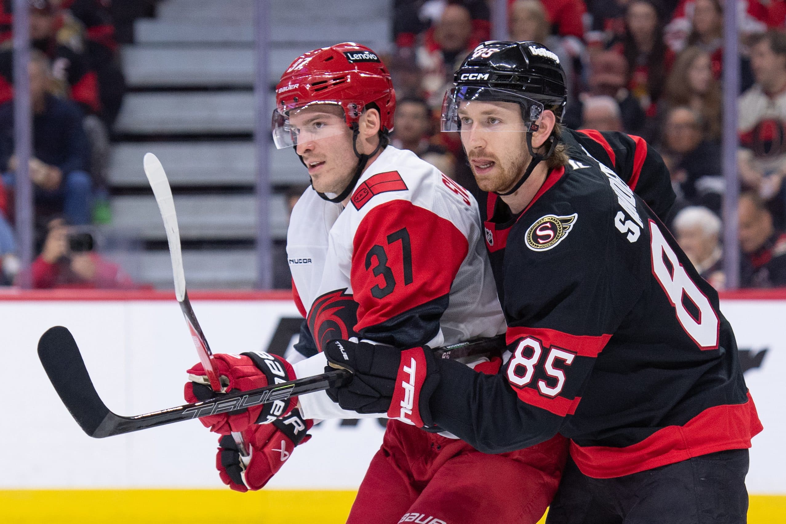 Senators’ Jake Sanderson leaves Game 3 against Hurricanes