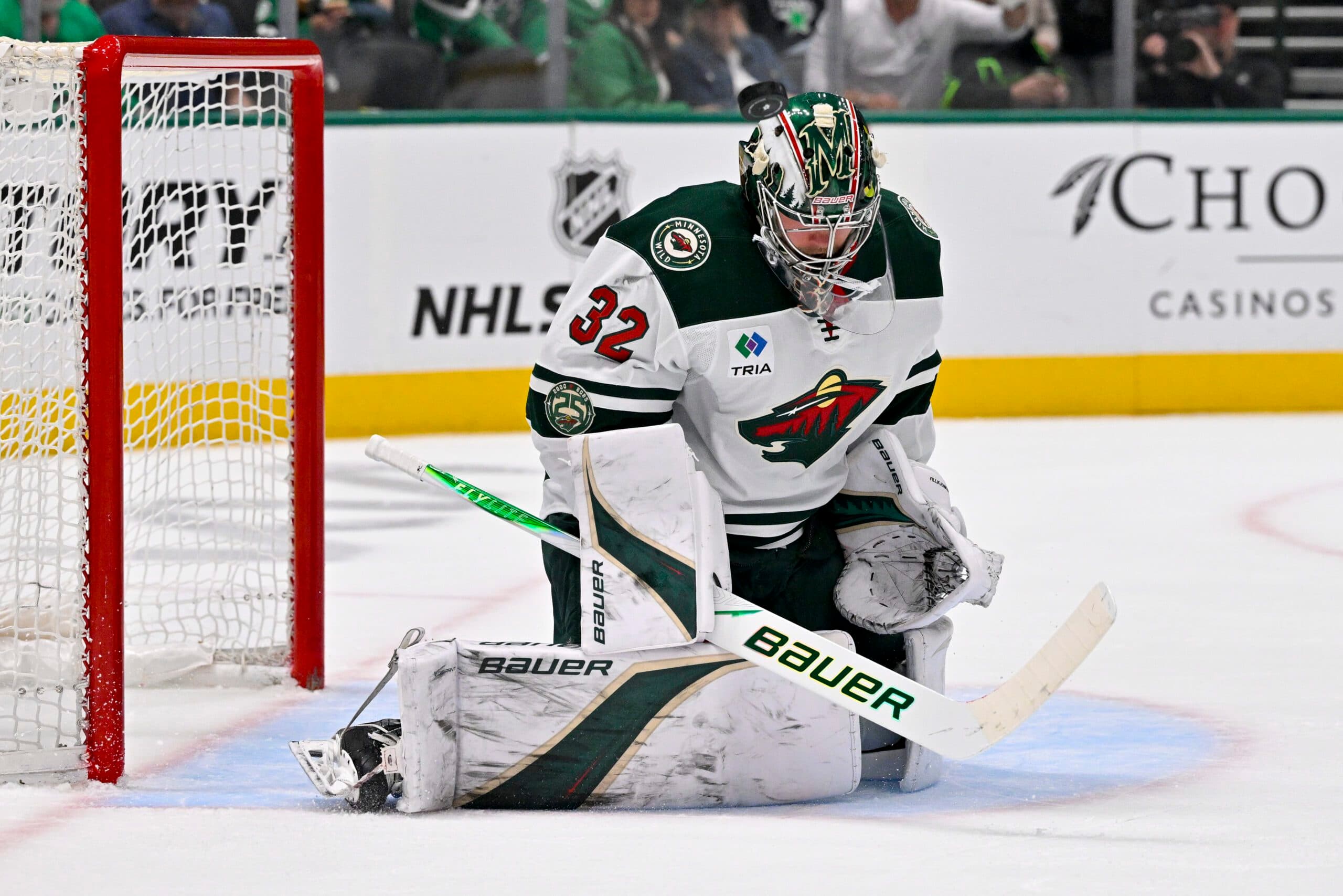 Wild’s Filip Gustavsson to start Game 2 against Avalanche