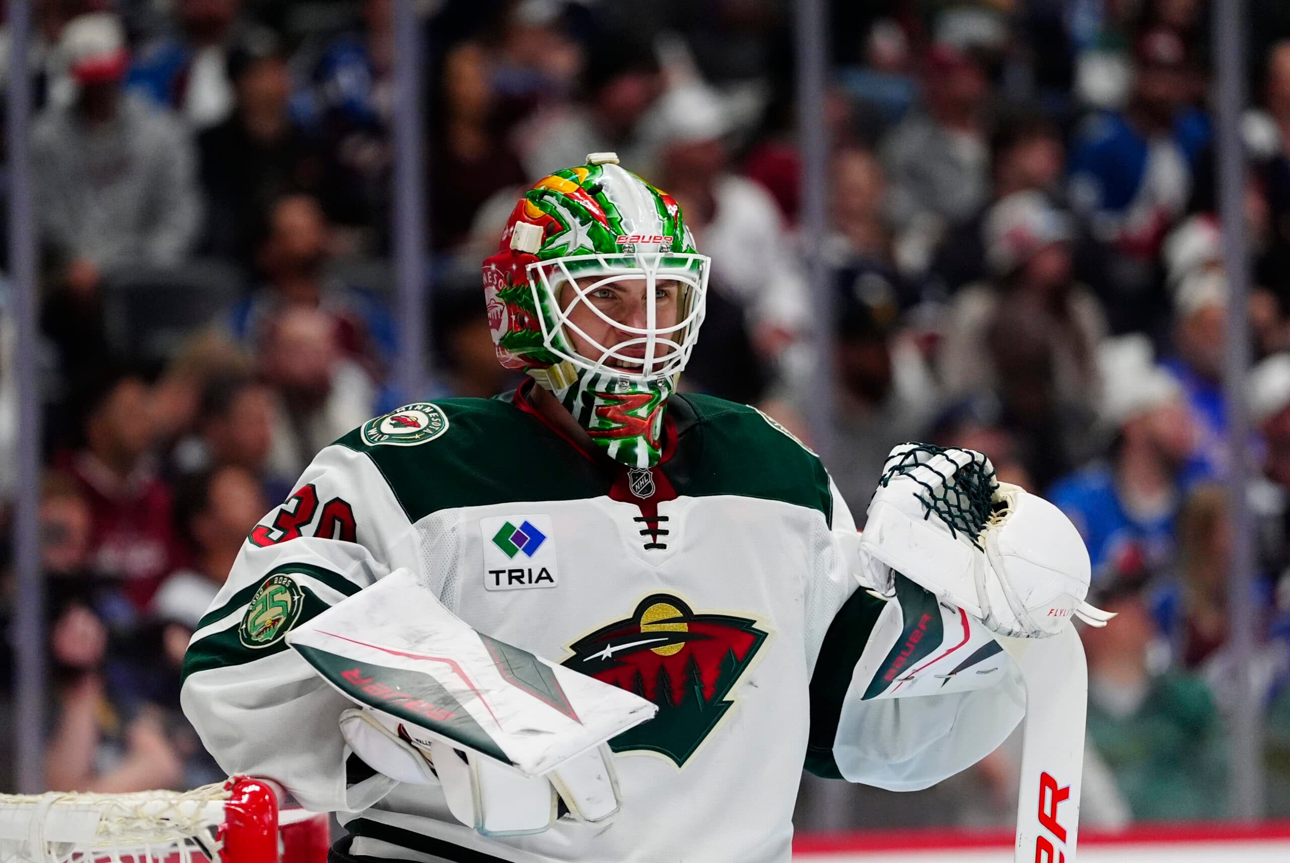 Wild’s Jesper Wallstedt to start Game 3 against Avalanche