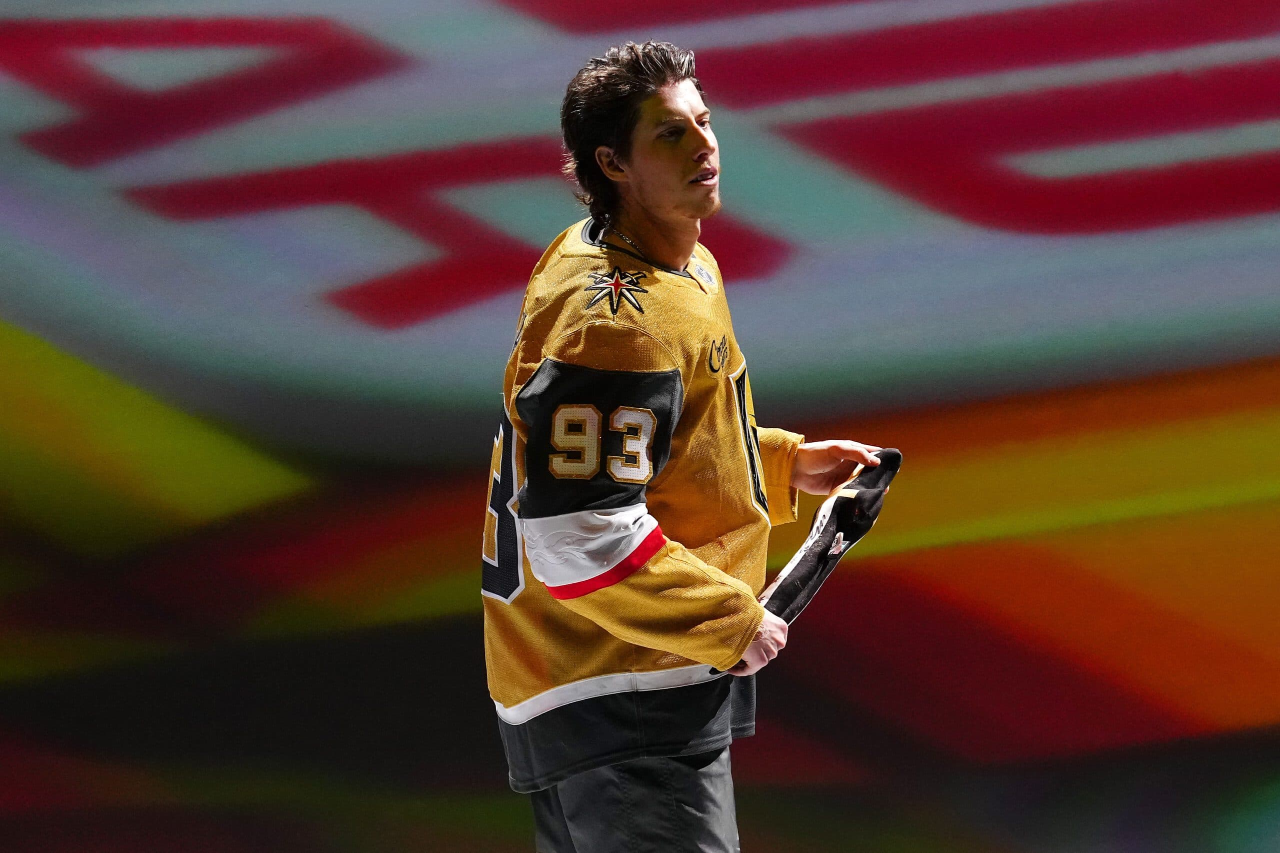 Vegas Golden Knights right winger Mitch Marner