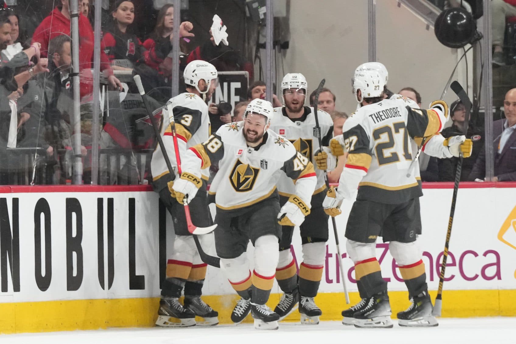 Golden Knights become first road team to overcome multi-goal deficit to win Game 1 of Cup Final