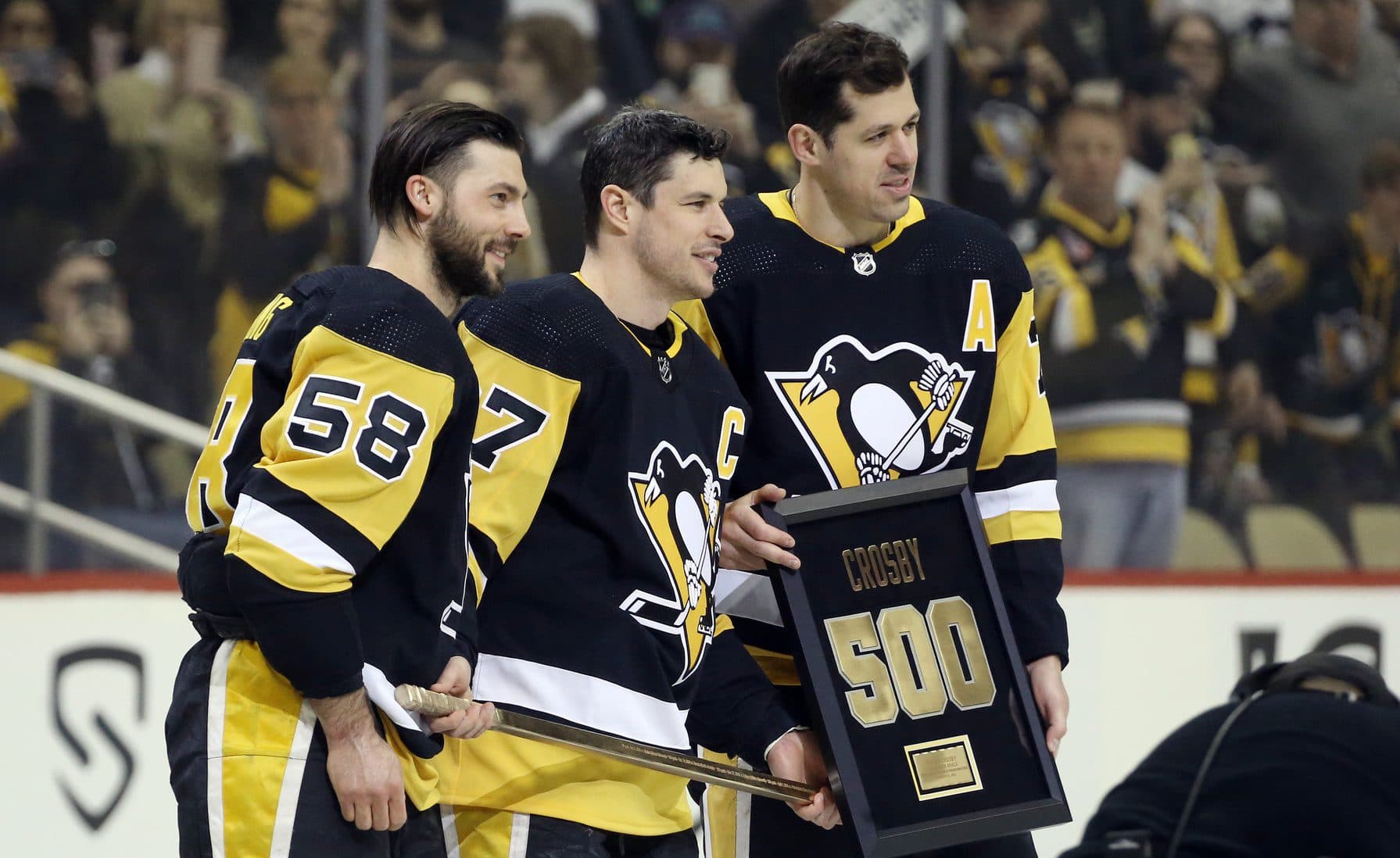 Penguins’ Crosby, Malkin, Letang: first teammates trio to play 20 NHL seasons together