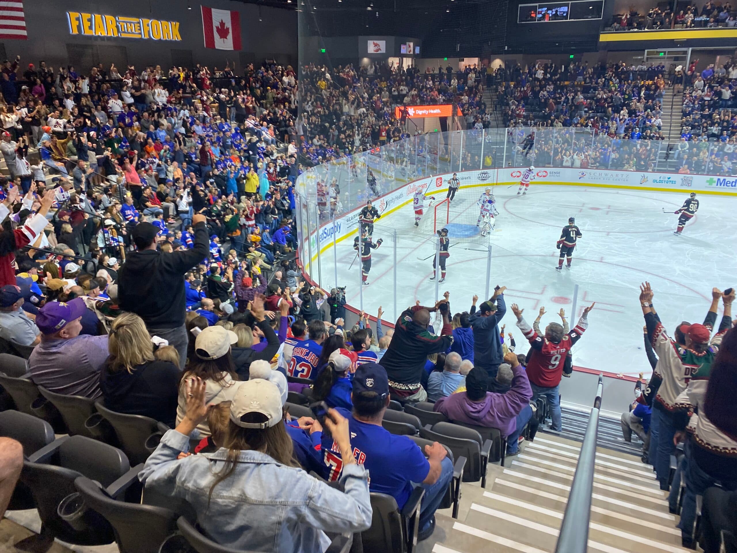 Mika Zibanejad nets late GWG for Rangers, Coyotes still seek first win at Mullett Arena