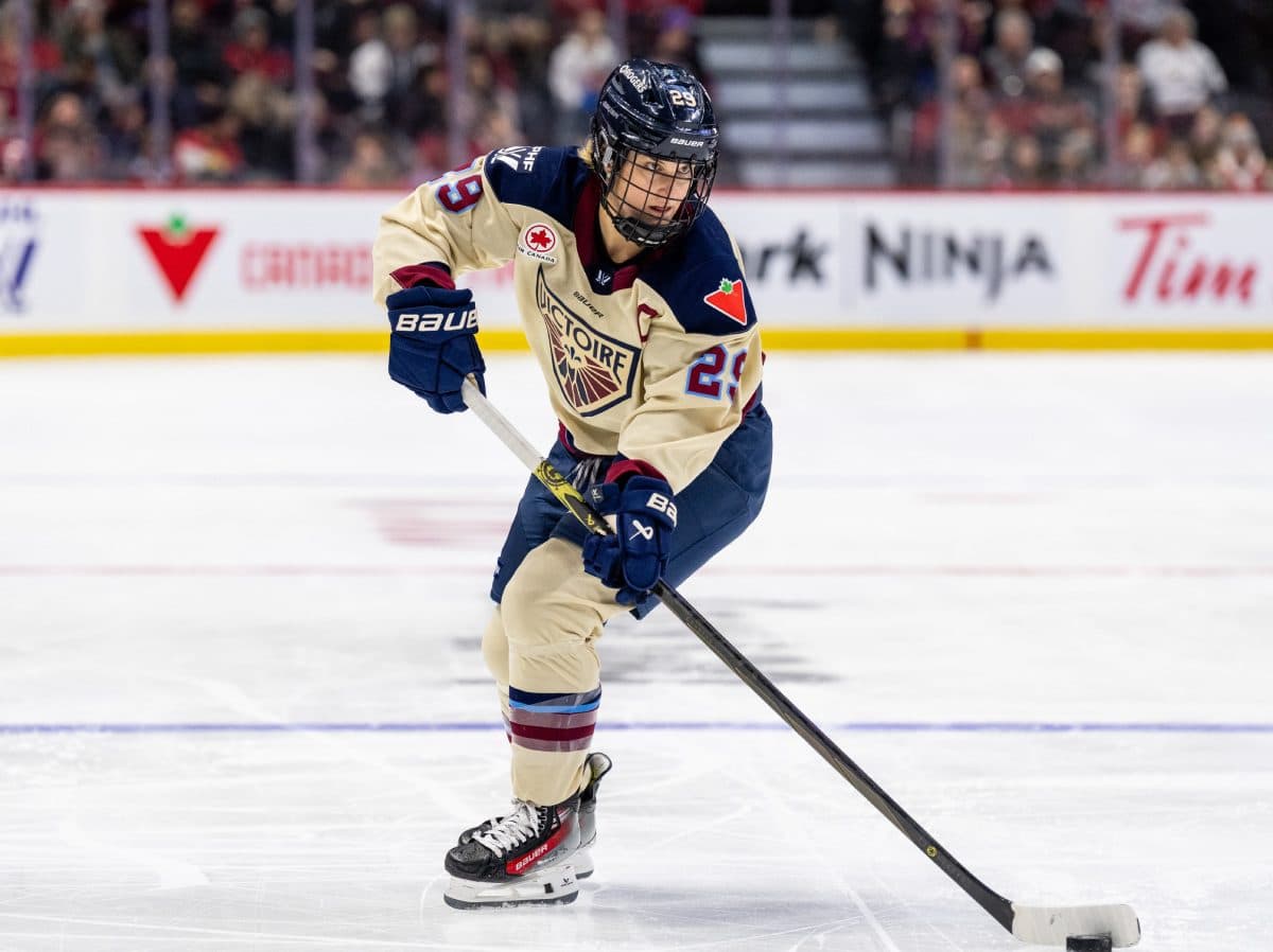 Montreal Victoire captain Marie-Philip Poulin