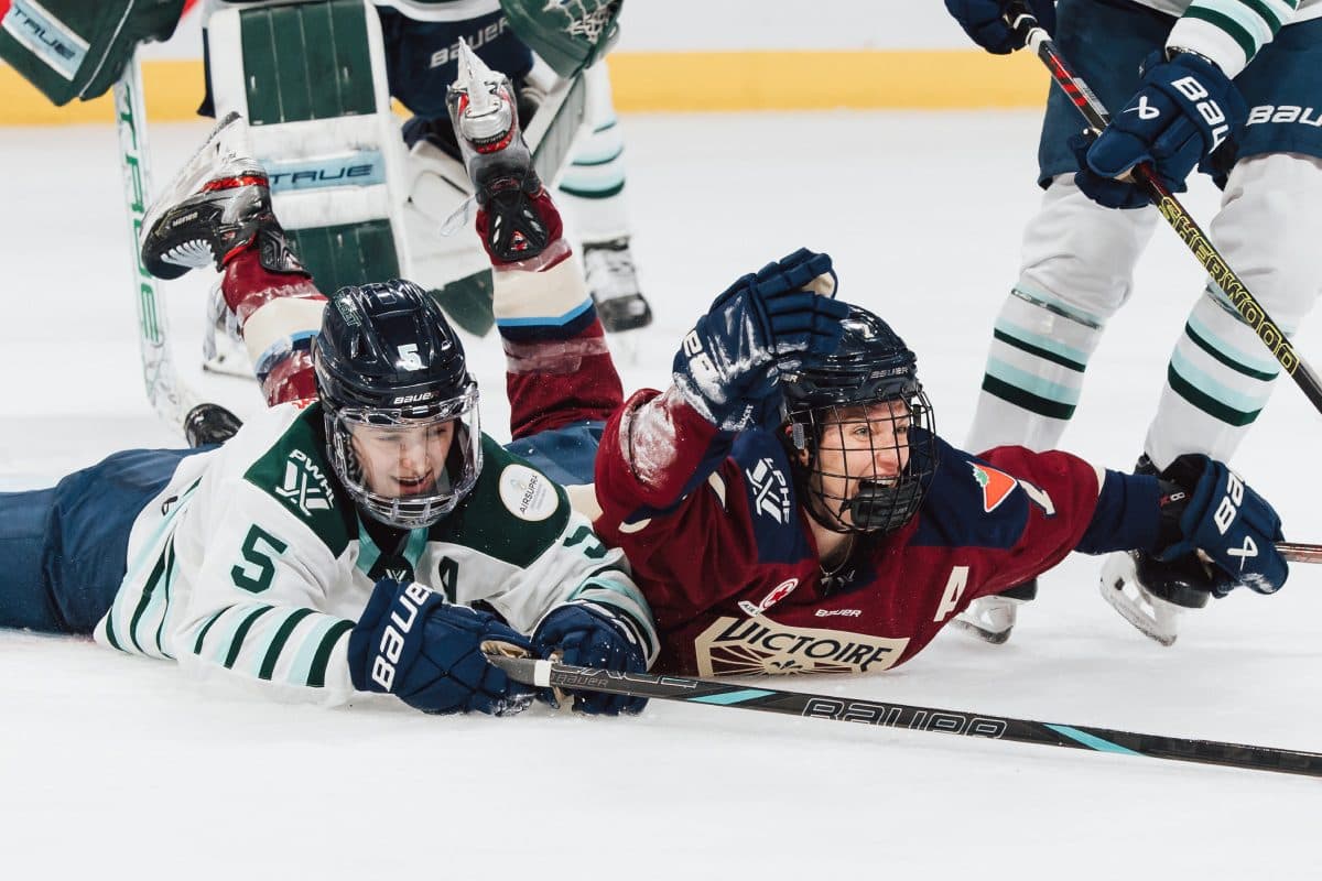 Boston Fleet defender Megan Keller, Montreal Victoire forward Laura Stacey