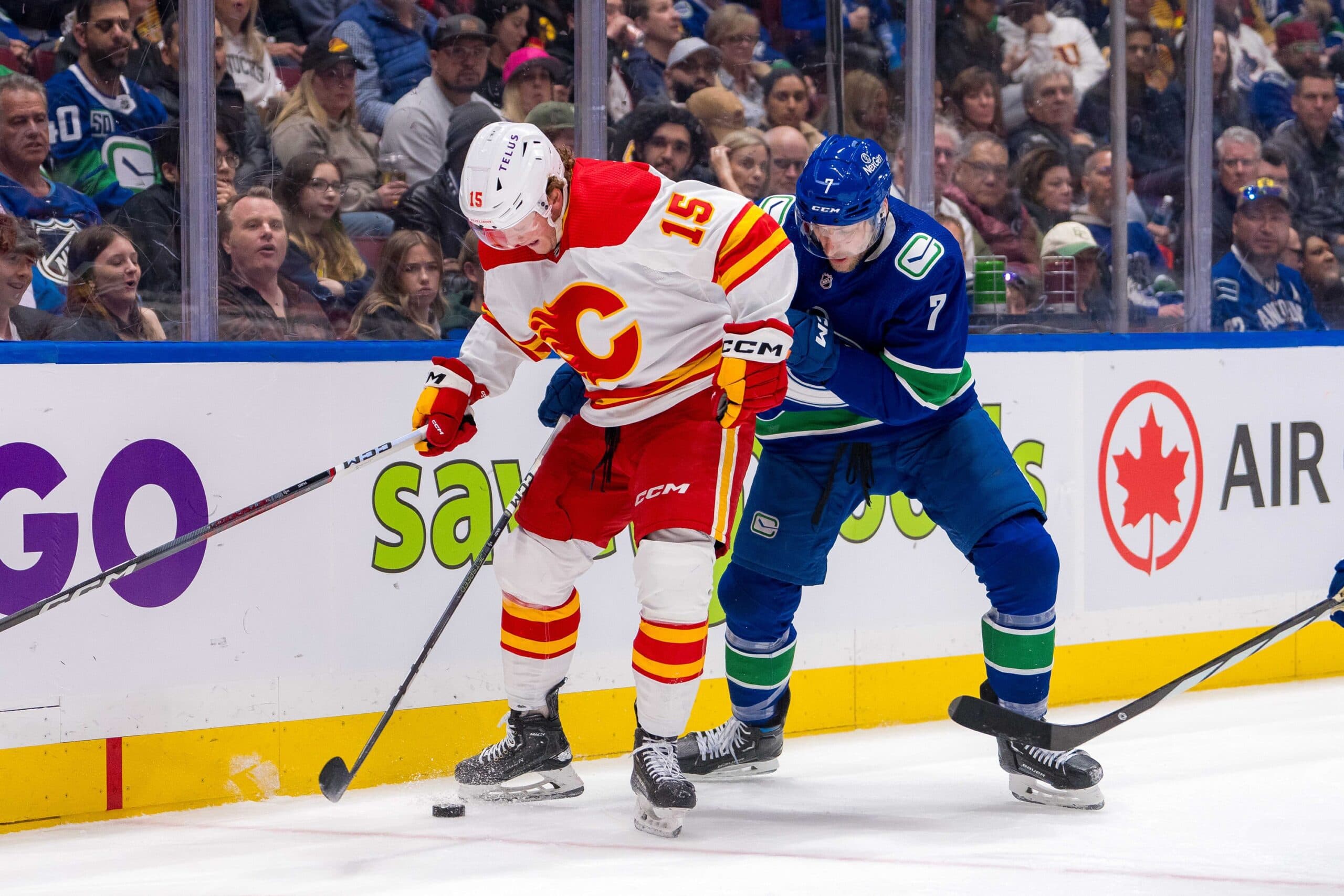 Flames sign forward Dryden Hunt to two-year, two-way contract extension