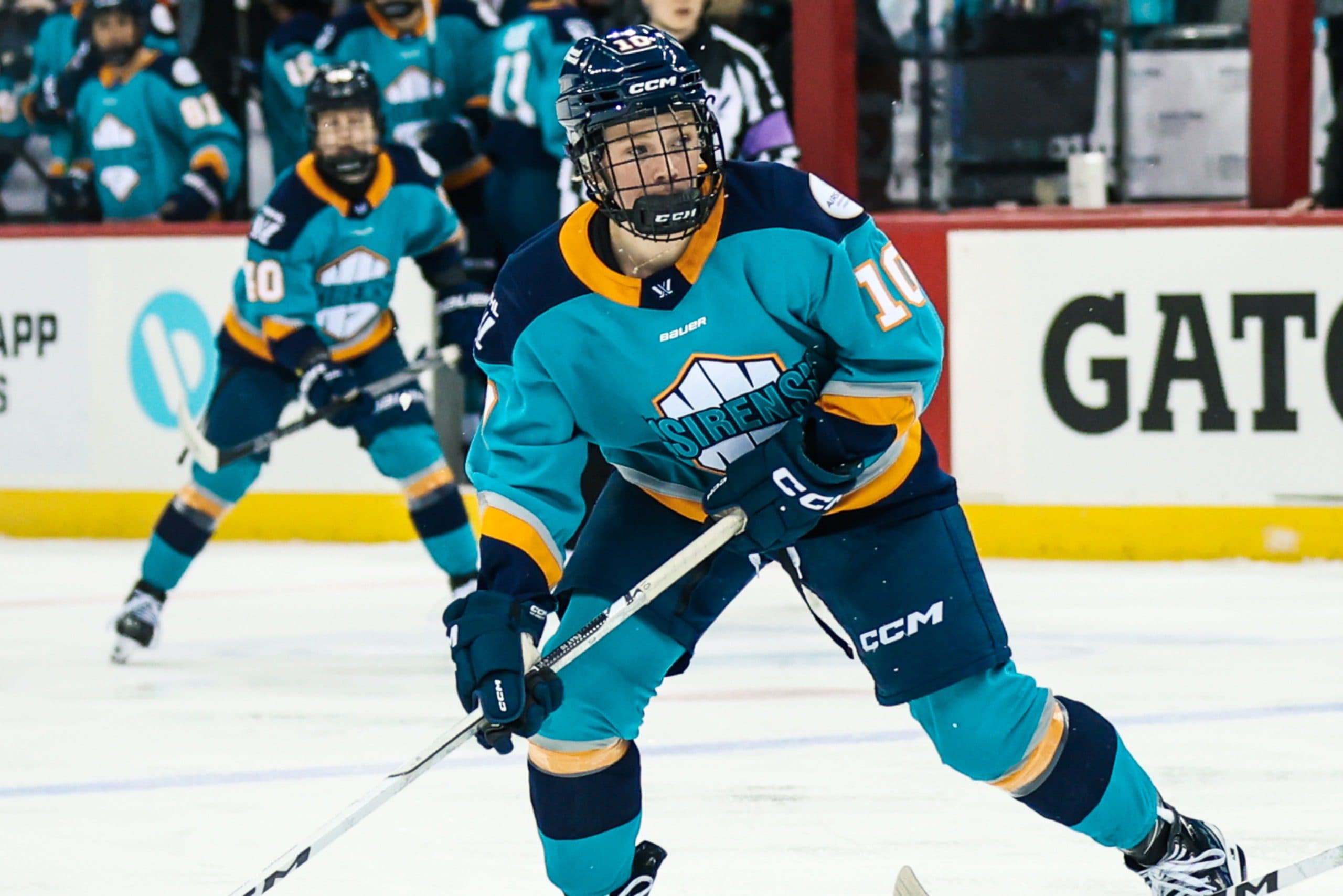 New York Sirens forward Sarah Fillier