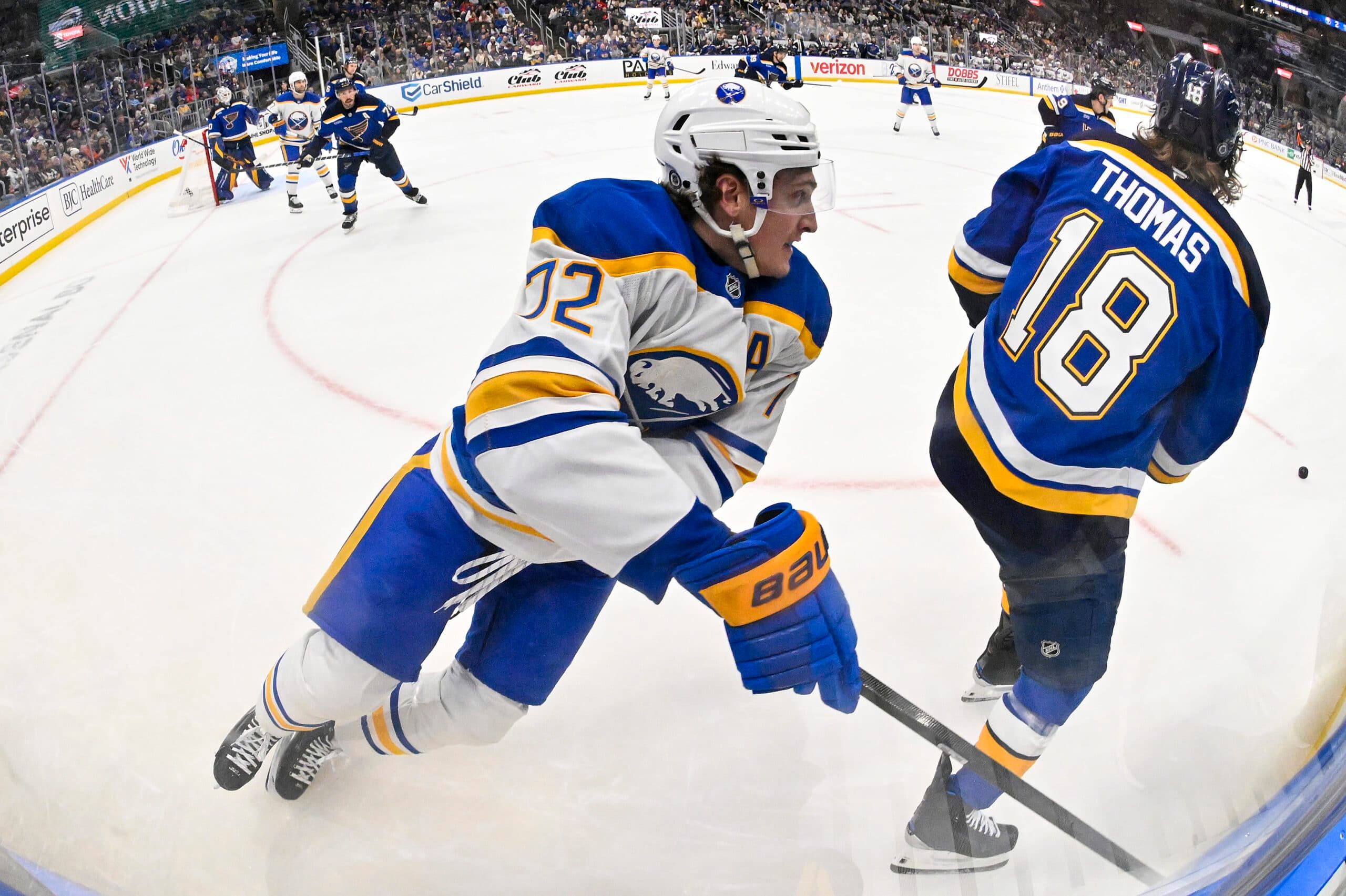 Tage Thompson and Robert Thomas