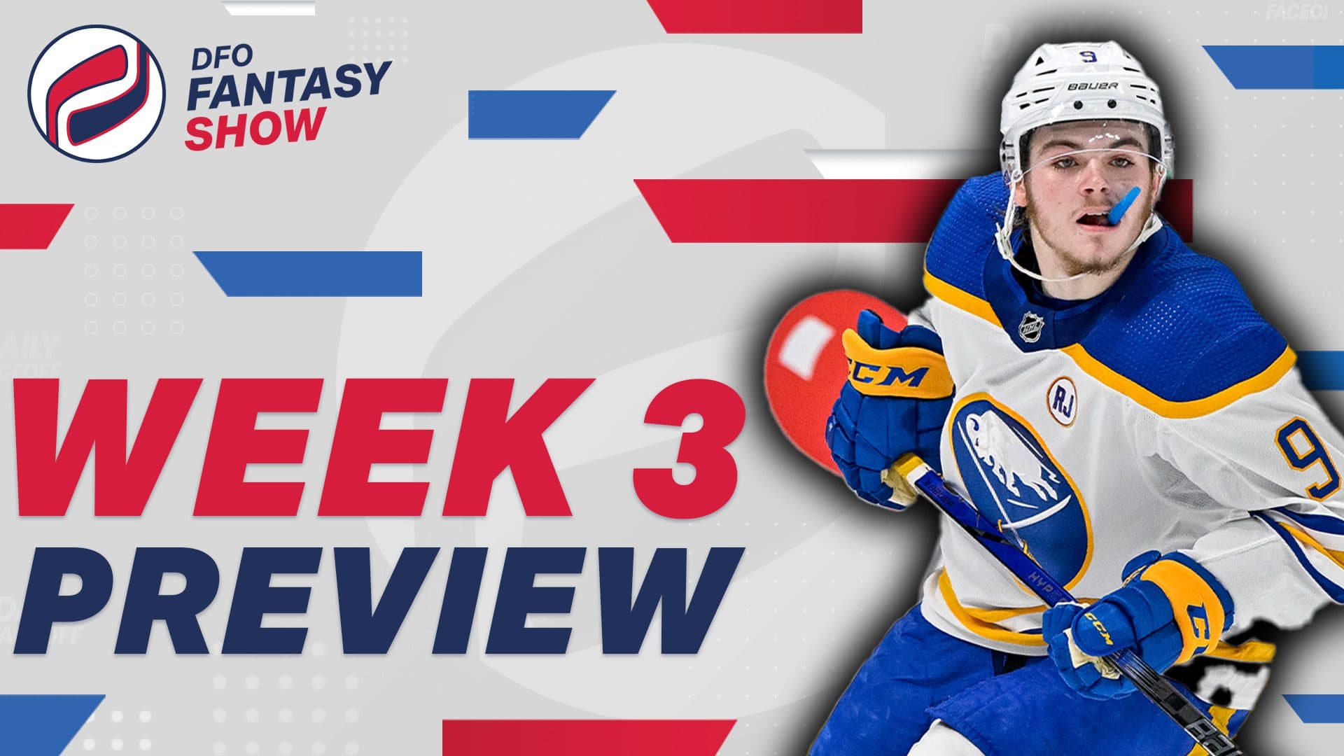 DFO Fantasy Show – Fantasy Hockey Week 3 Preview: Strength of Schedule & Streaming Targets