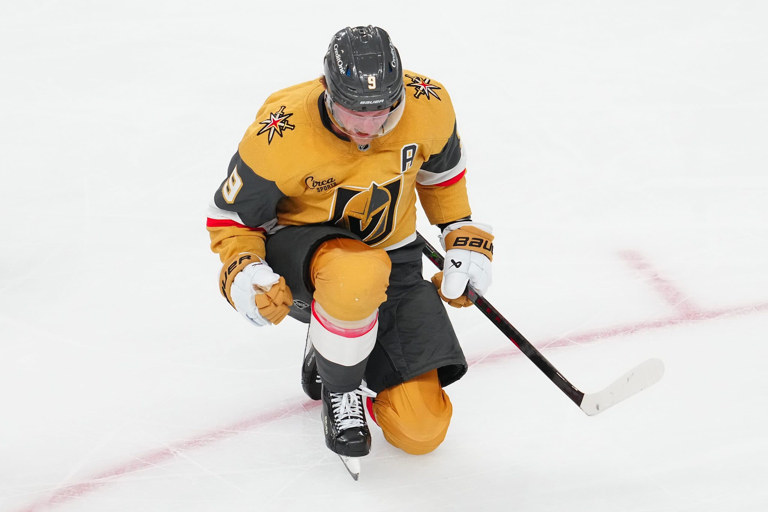 Vegas Golden Knights center Jack Eichel