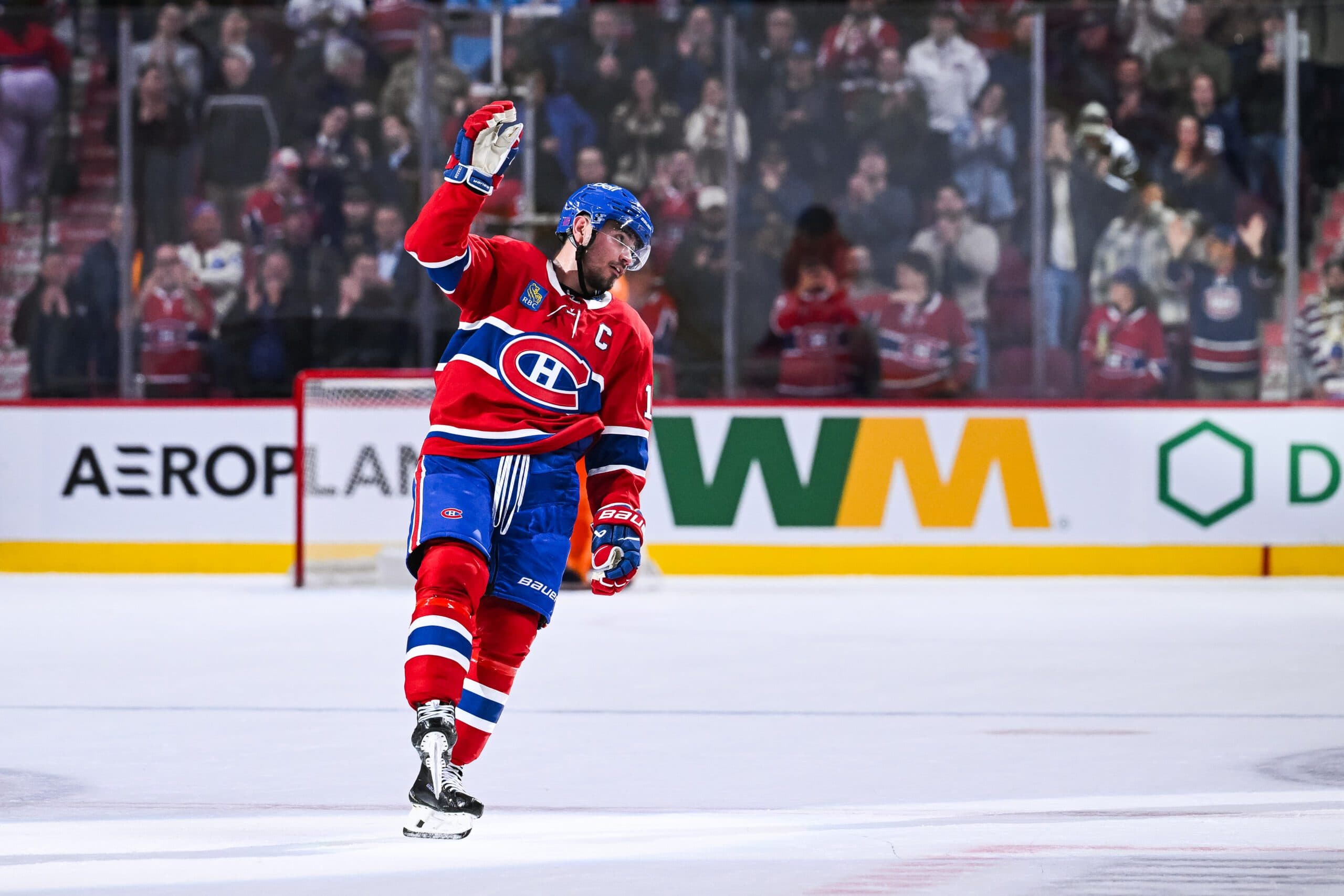 Montreal Canadiens center Nick Suzuki