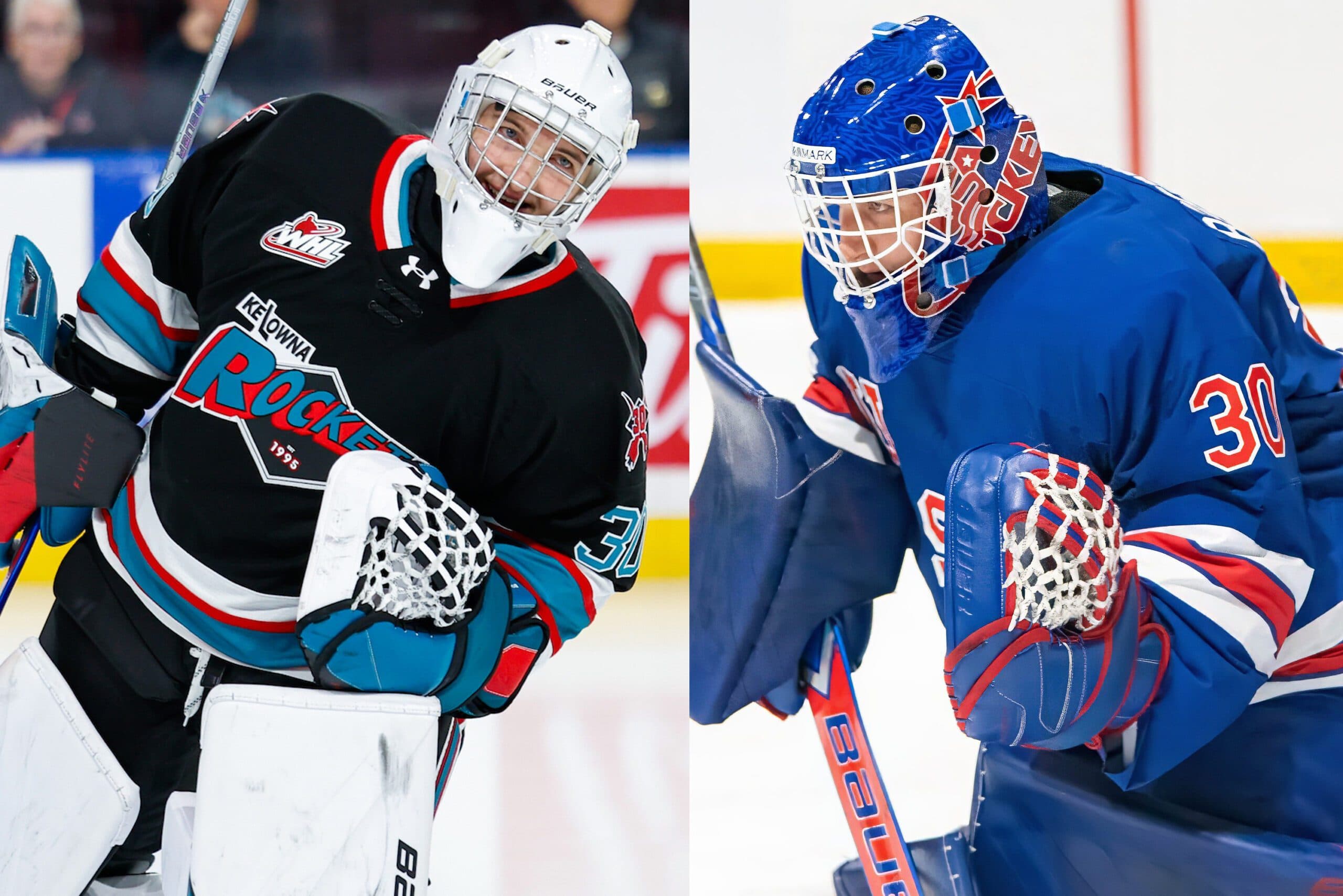 Harrison Boettiger (Photos from Steve Dunsmoor/WHL and Steven Ellis/The Nation Network)